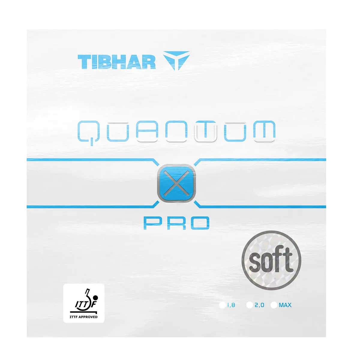Belag Tischtennisschläger Tibhar Quantum X Pro Soft