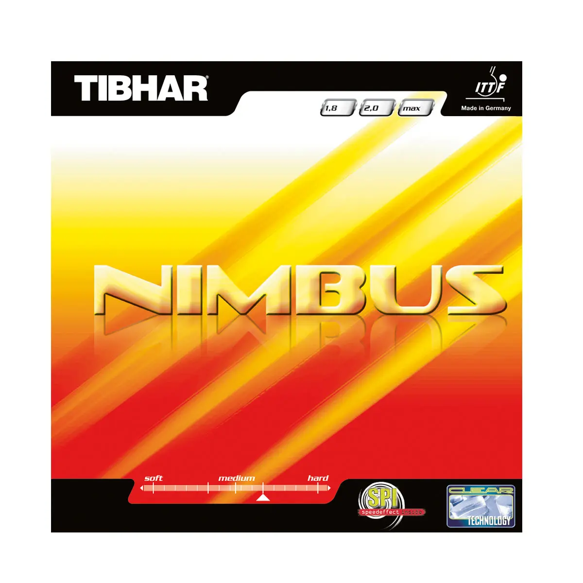 TIBHAR Rev&ecirc;tement raquette tennis de table  Nimbus R