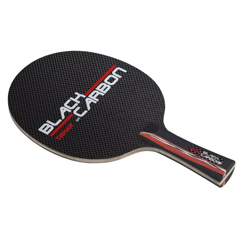 Tafeltennisracket Tibhar Black Carbon konkav