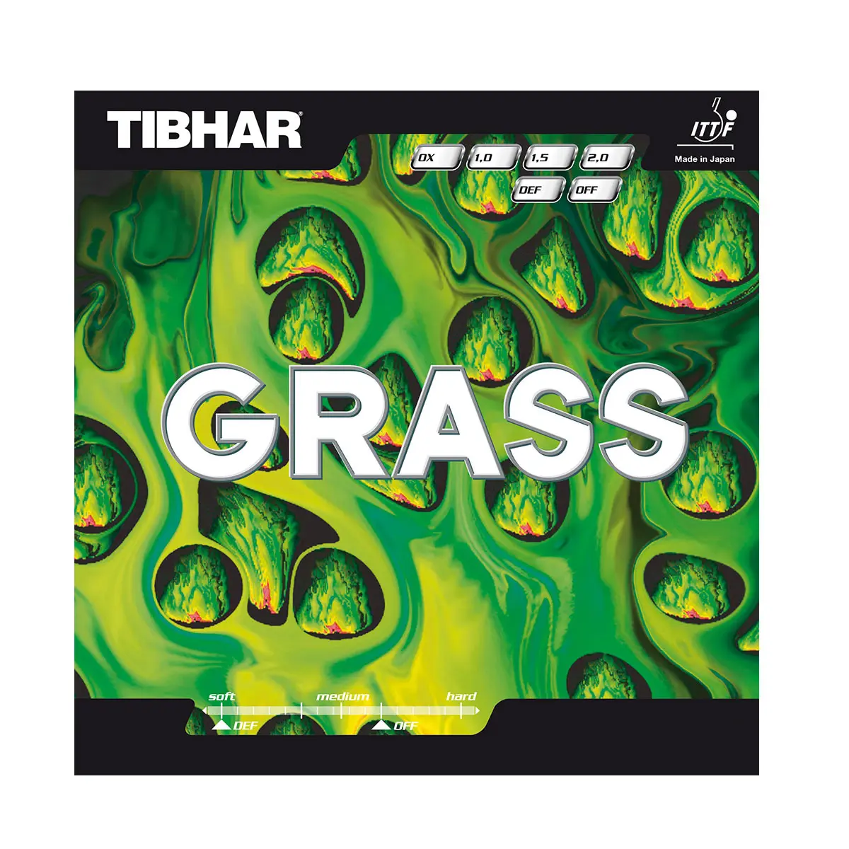 Belag Tischtennisschläger Tibhar Grass R