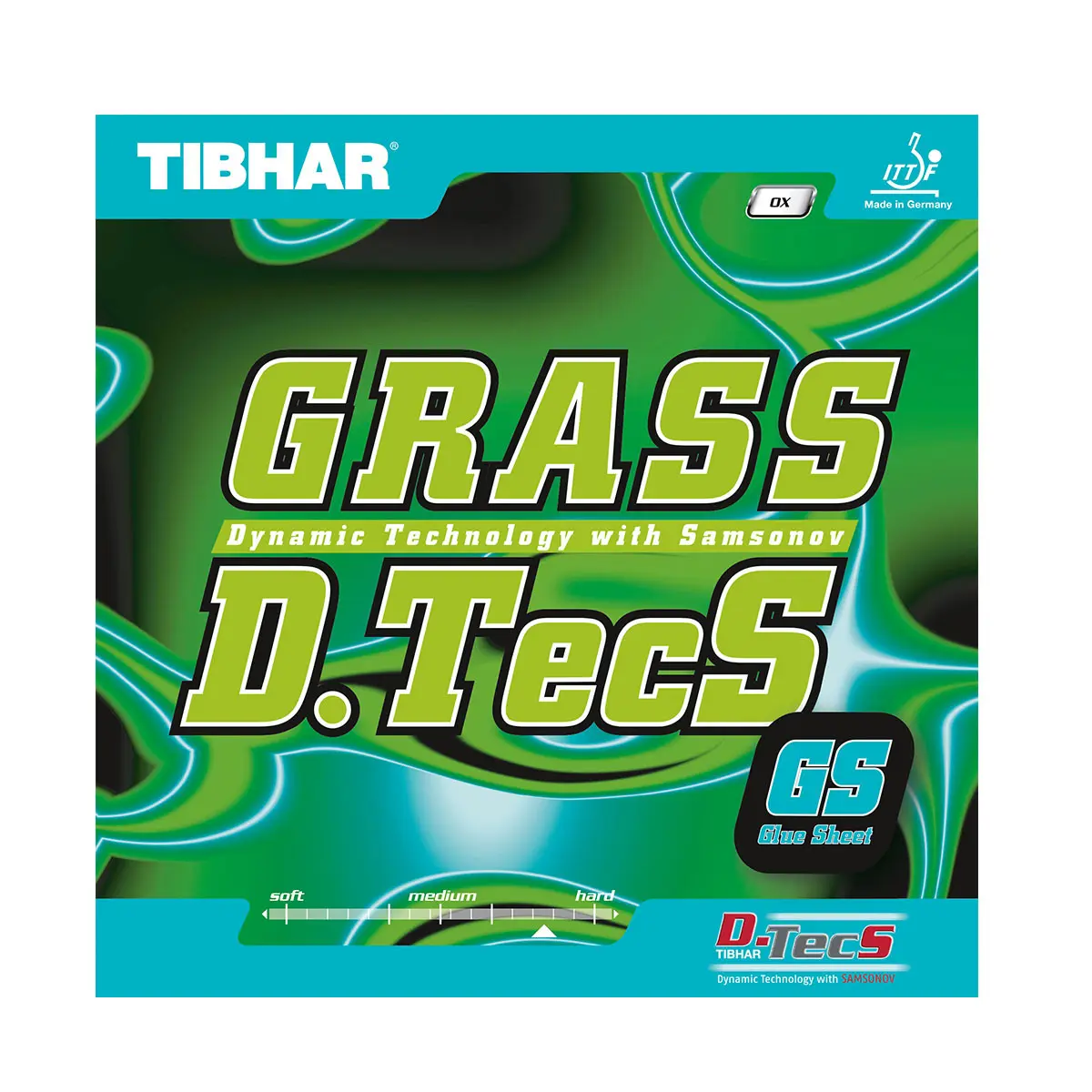 Belag Tischtennisschläger Tibhar Grass D.TecS GS S