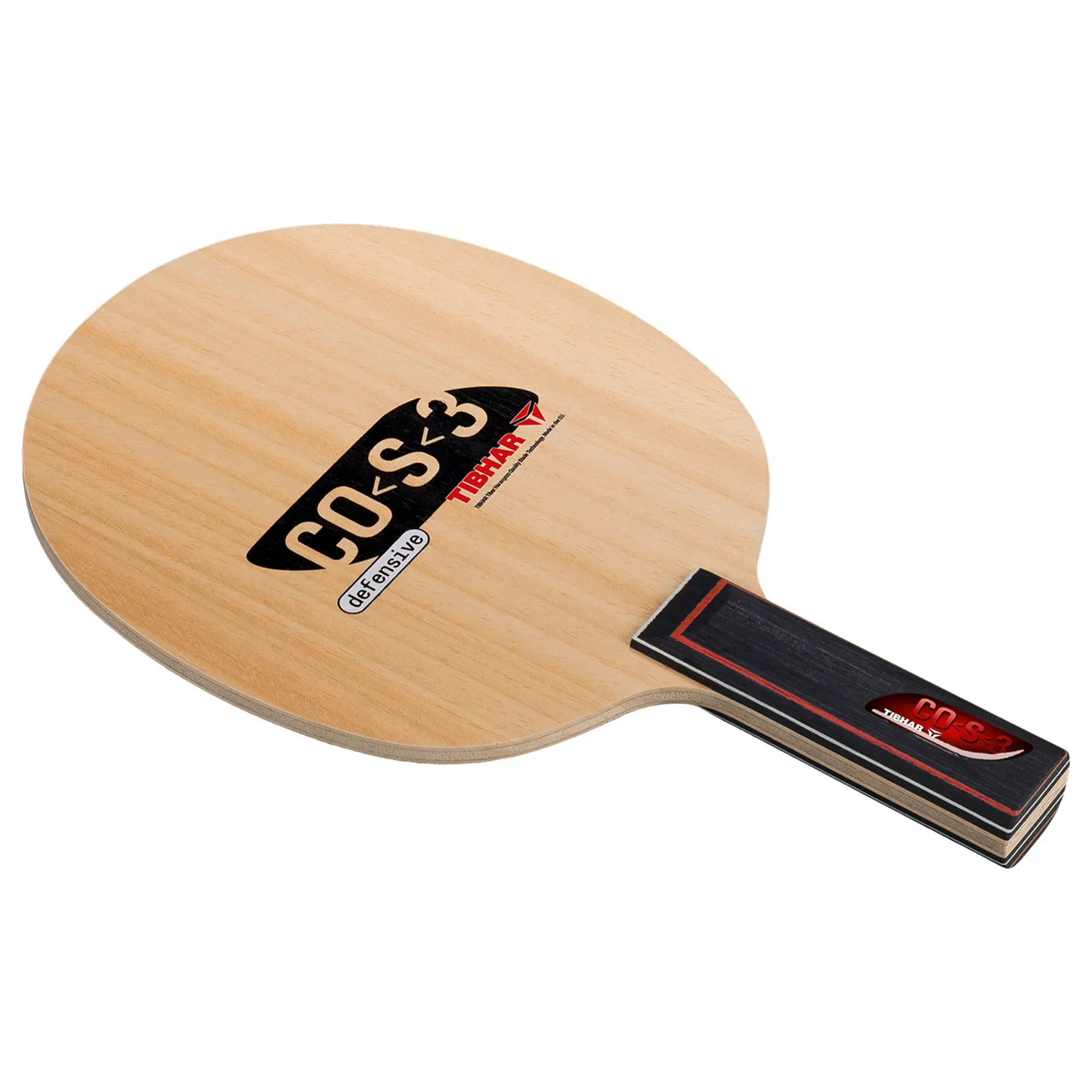 Tischtennisschläger Tibhar CO-S-3 Defense gerade