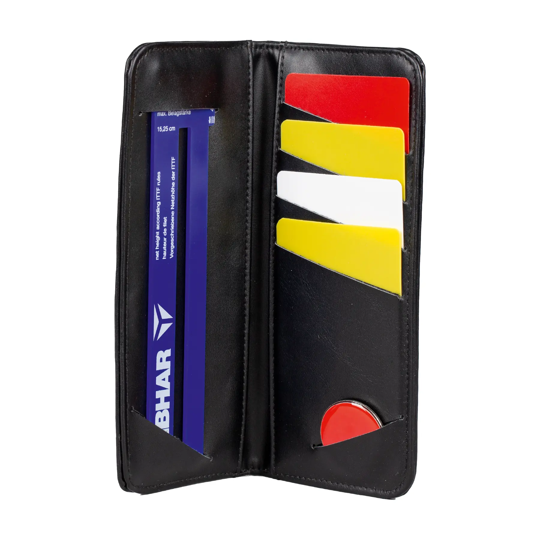 Schiedsrichter-Accessoire mit Etui Tibhar
