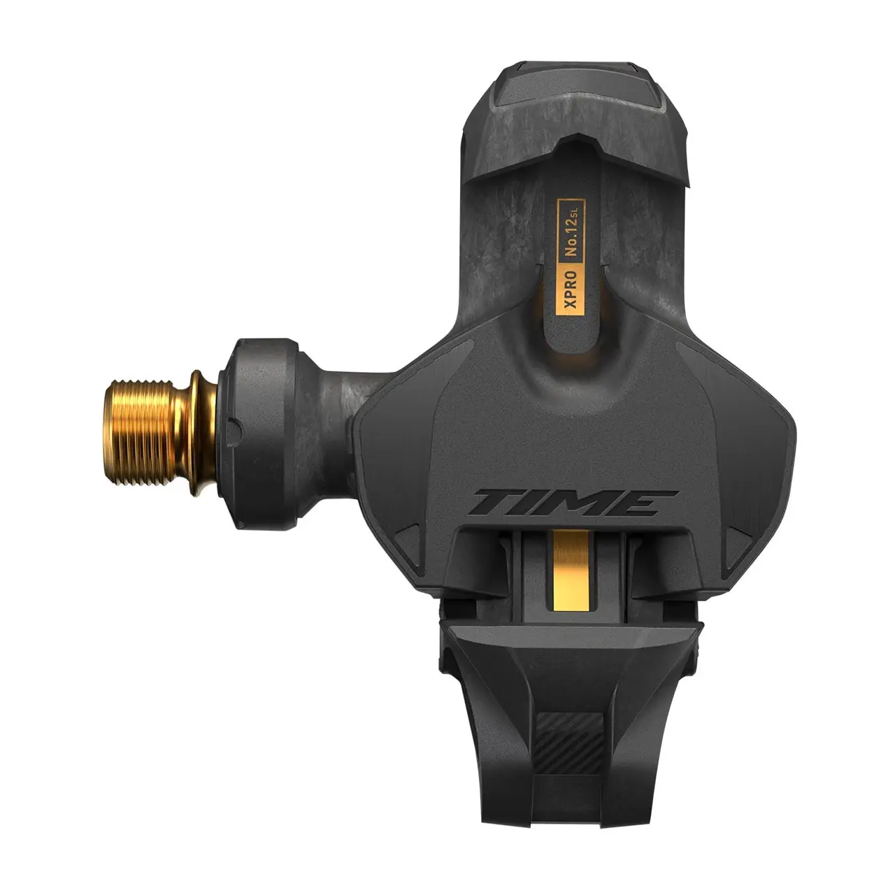 Velo Store - UK Time 12SL Pedals Titanium Axle Ceramic Bearings Offset 53 Carbon/Gold + ICLIC 5° Cleats C1 TIME XPro | Extra 10% off with Subscription, Postage £16.79 to UK Fedex.