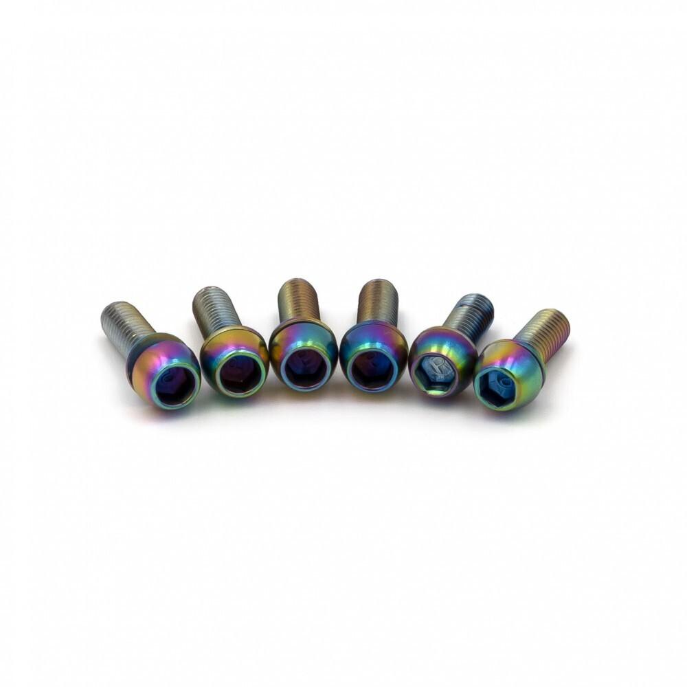 Velo Store - UK Set of 6 stem screws Title ST1 Oil Slick | Extra 10% off with Subscription, Postage £16.79 to UK Fedex.