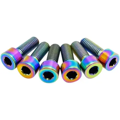 Velo Store - UK Stem bolts TLC Bikes Fit/S&M Titanium (x6) | Extra 10% off with Subscription, Postage £16.79 to UK Fedex.