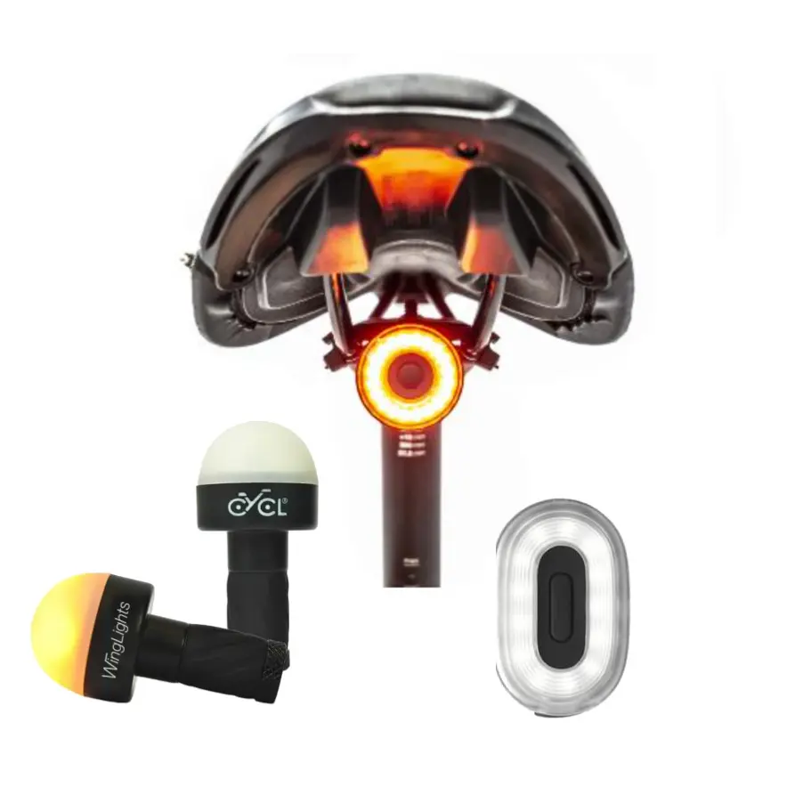 Velo Store - UK front, rear and turn signal bicycle lights Toad | Extra 10% off with Subscription, Postage £16.79 to UK Fedex.