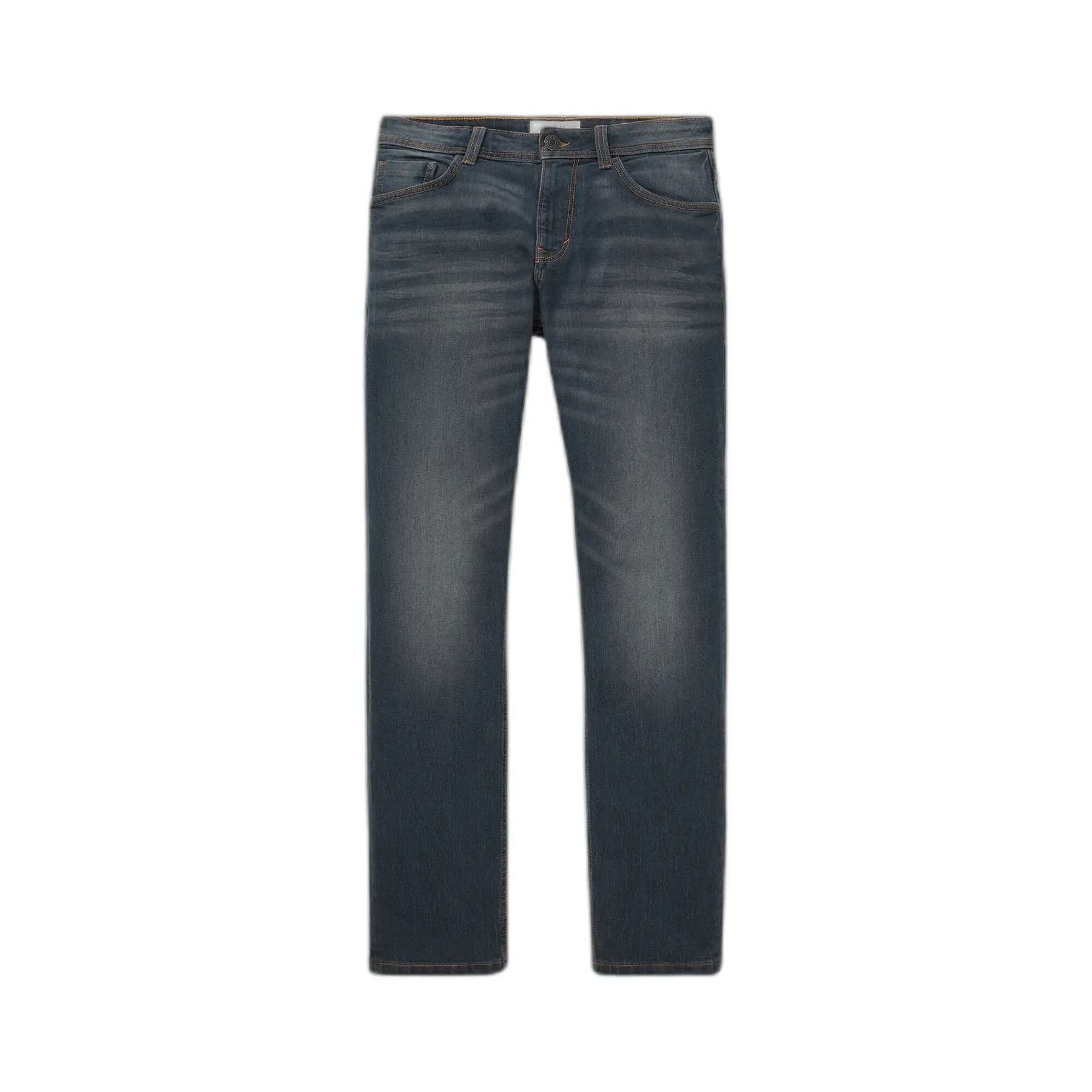 Tom Tailor - TTMARVIN STRAIGHT-jeans - Maat 40/32 - mid stone wash denim