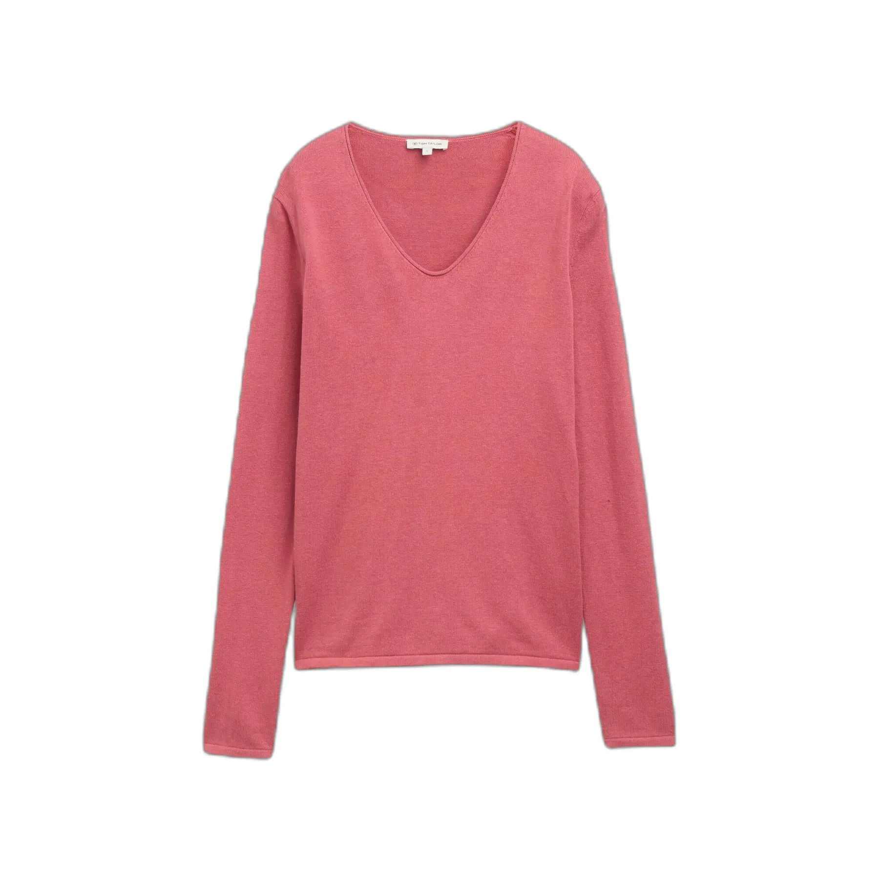 Women's V-neck Sweater Tom Tailor Basic