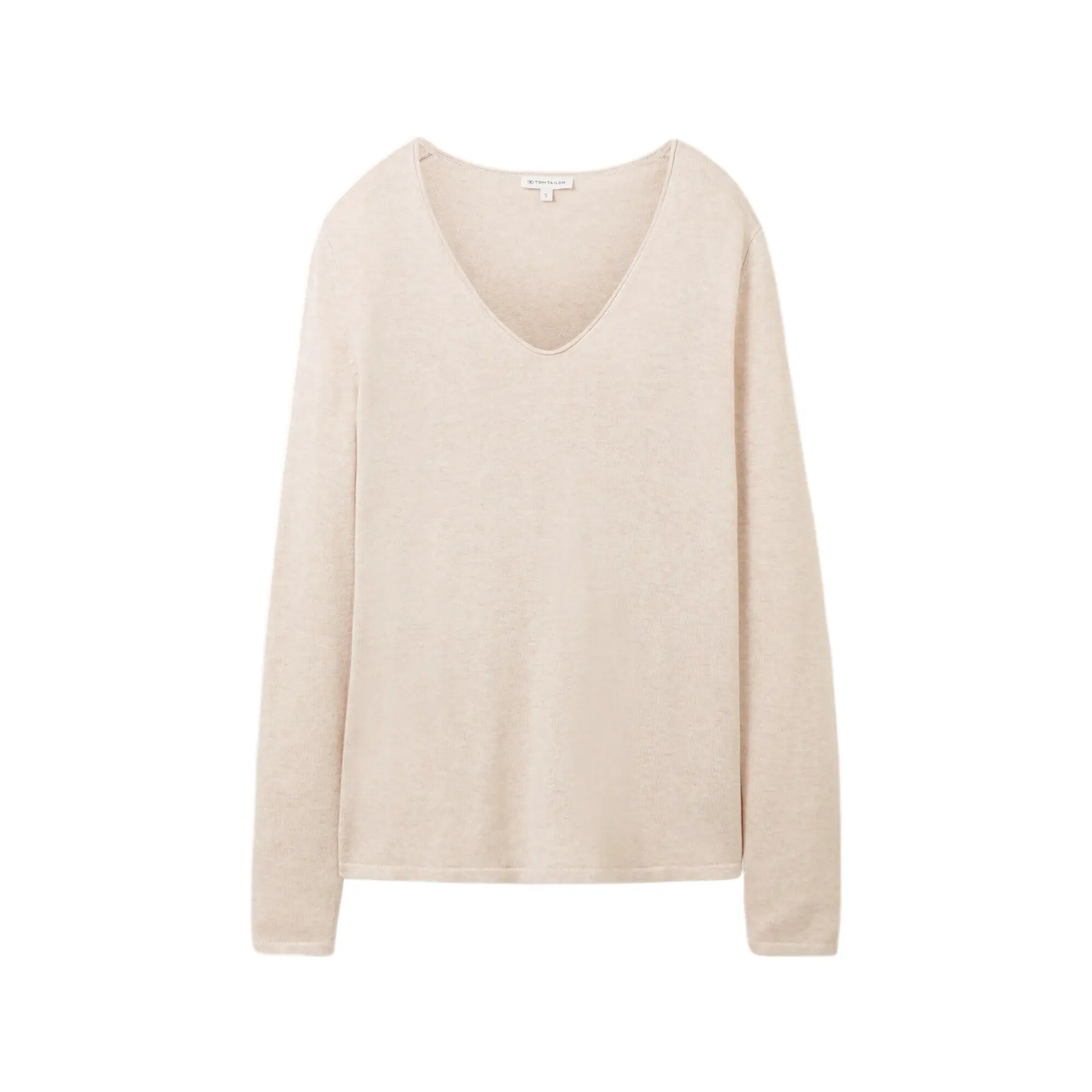 Women's V-neck Sweater Tom Tailor Basic