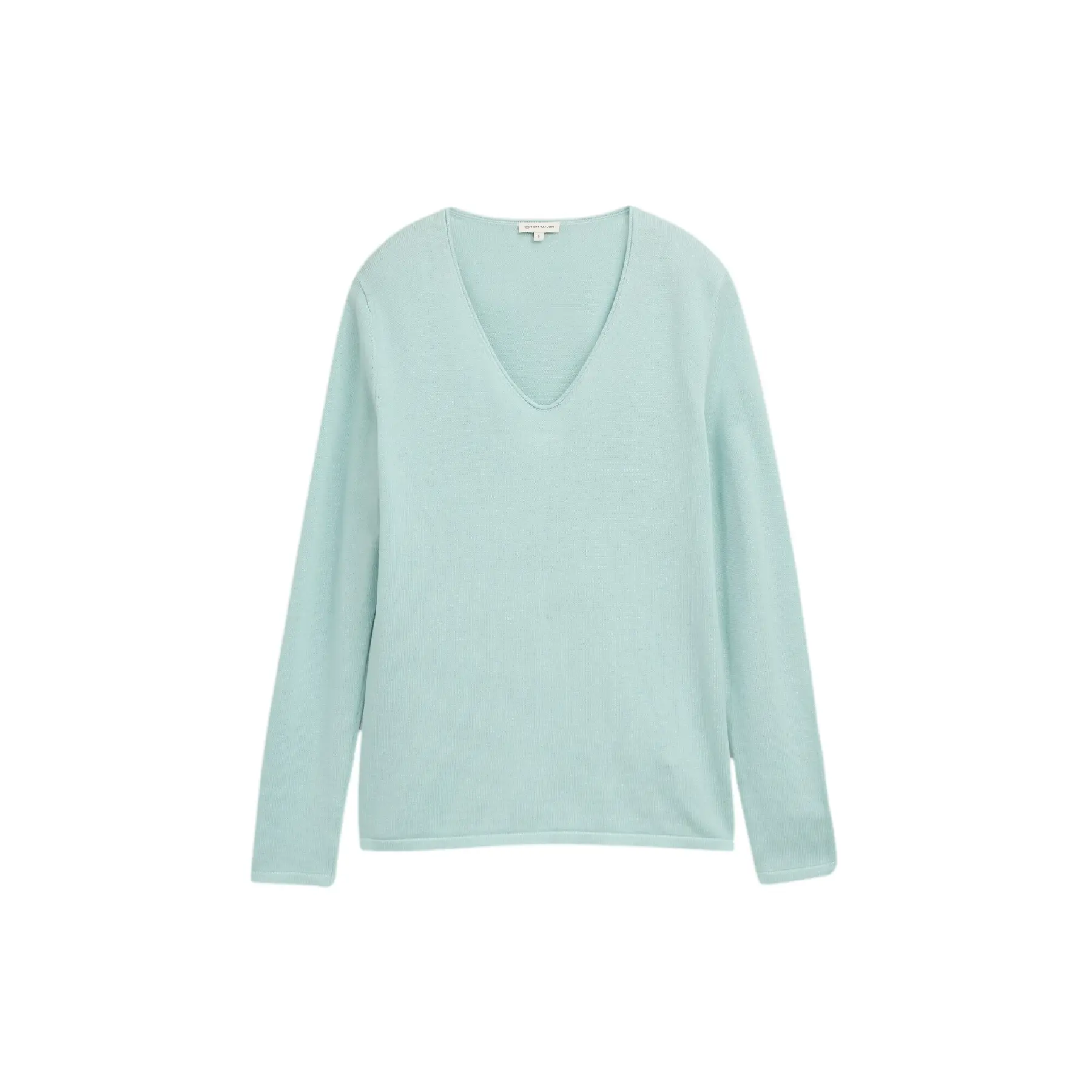 Women's V-neck Sweater Tom Tailor Basic
