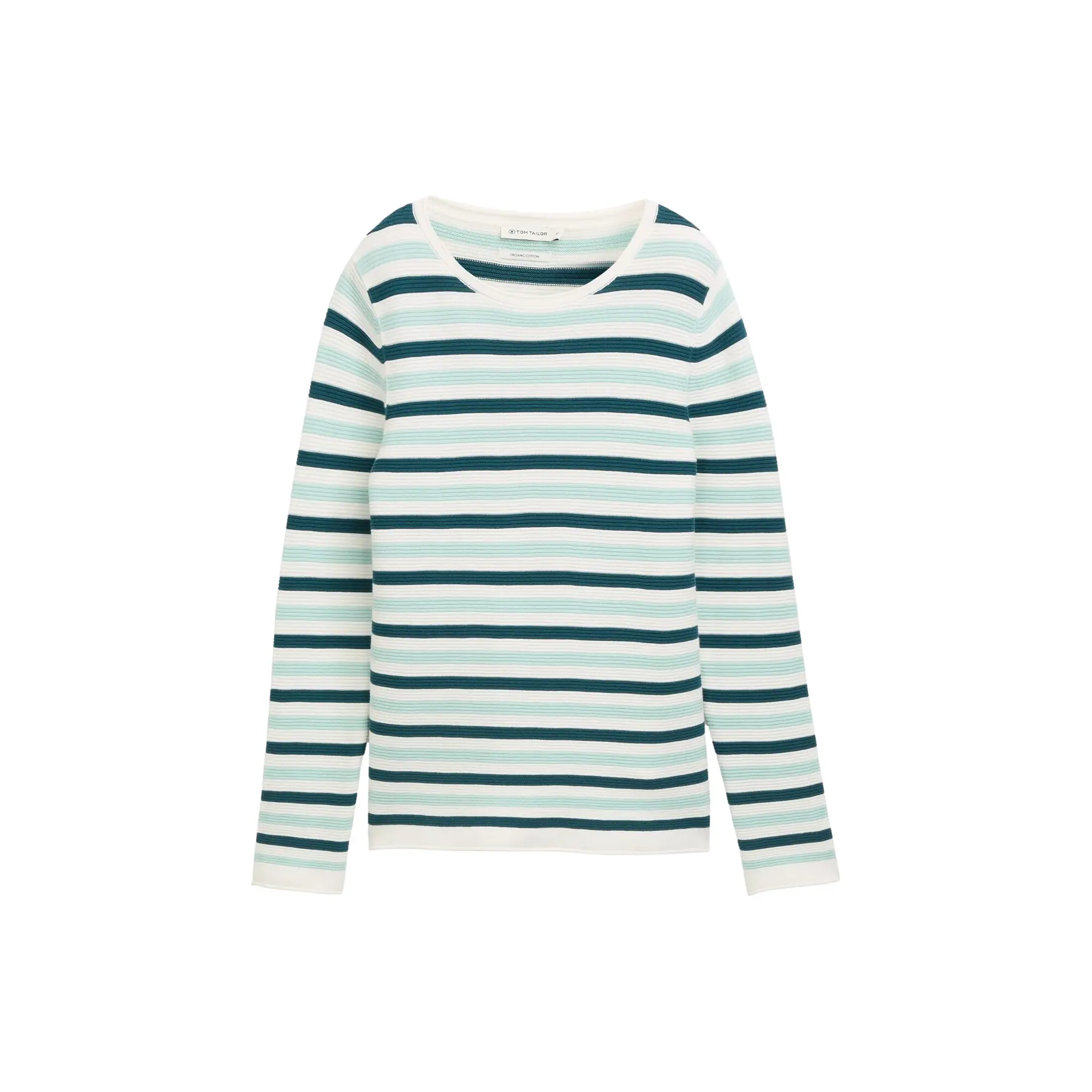 Texturiertes Ottoman Puff für Damen Tom Tailor
