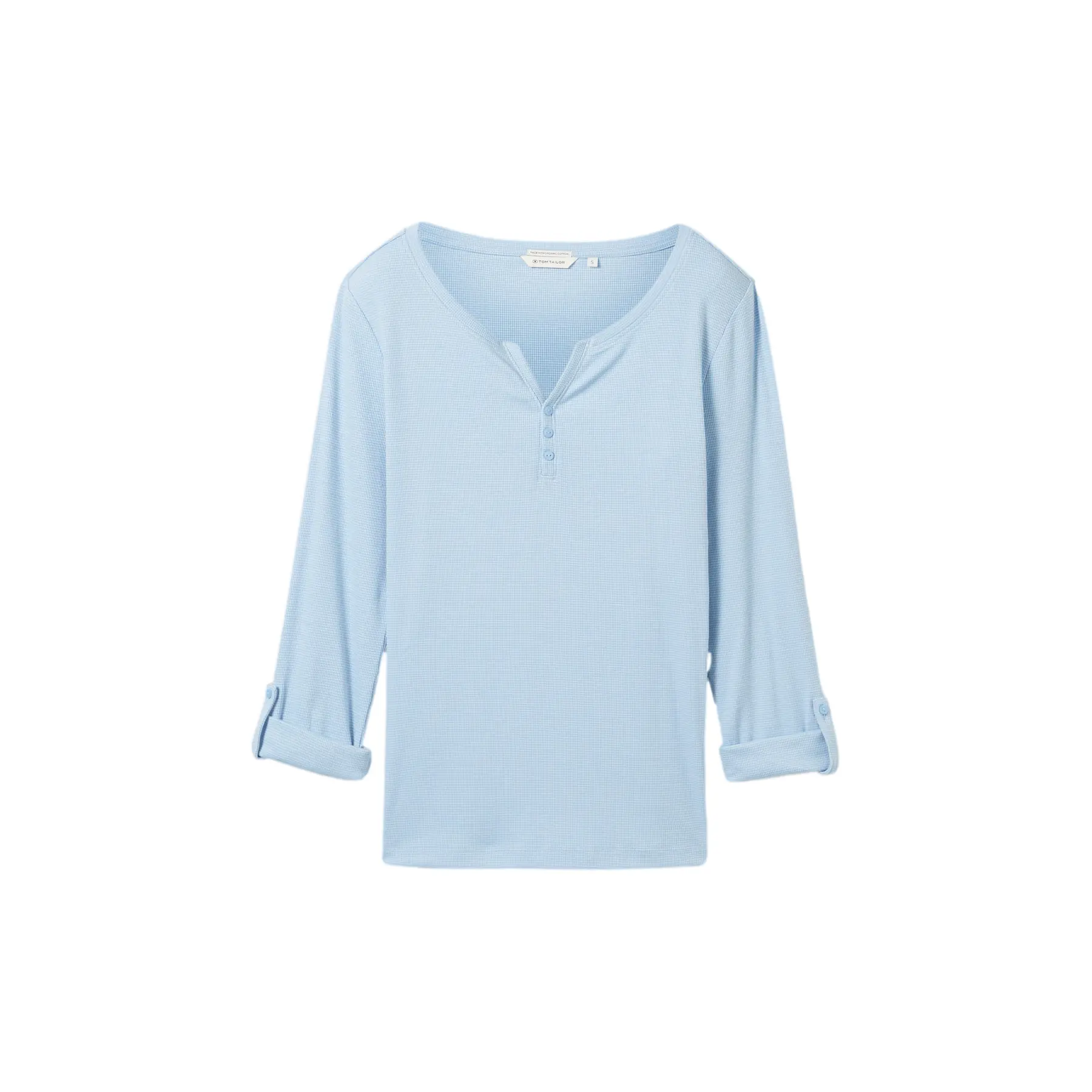 Women's Long Sleeve T-shirt Tom Tailor Henley