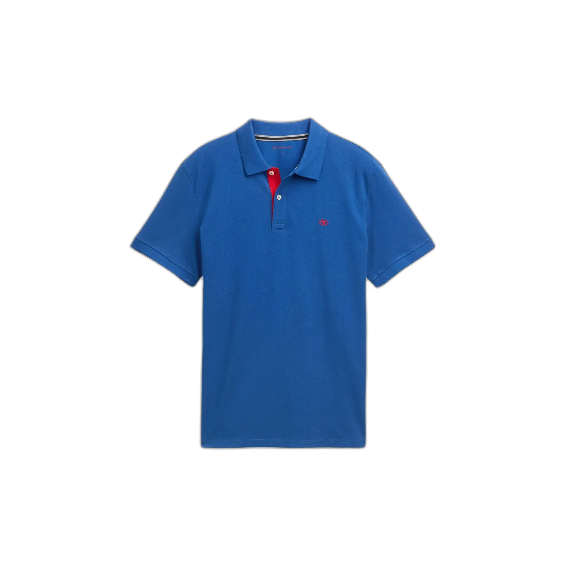 Tom Tailor - Piqué-poloshirt van katoen - Maat L - Advanced Blue