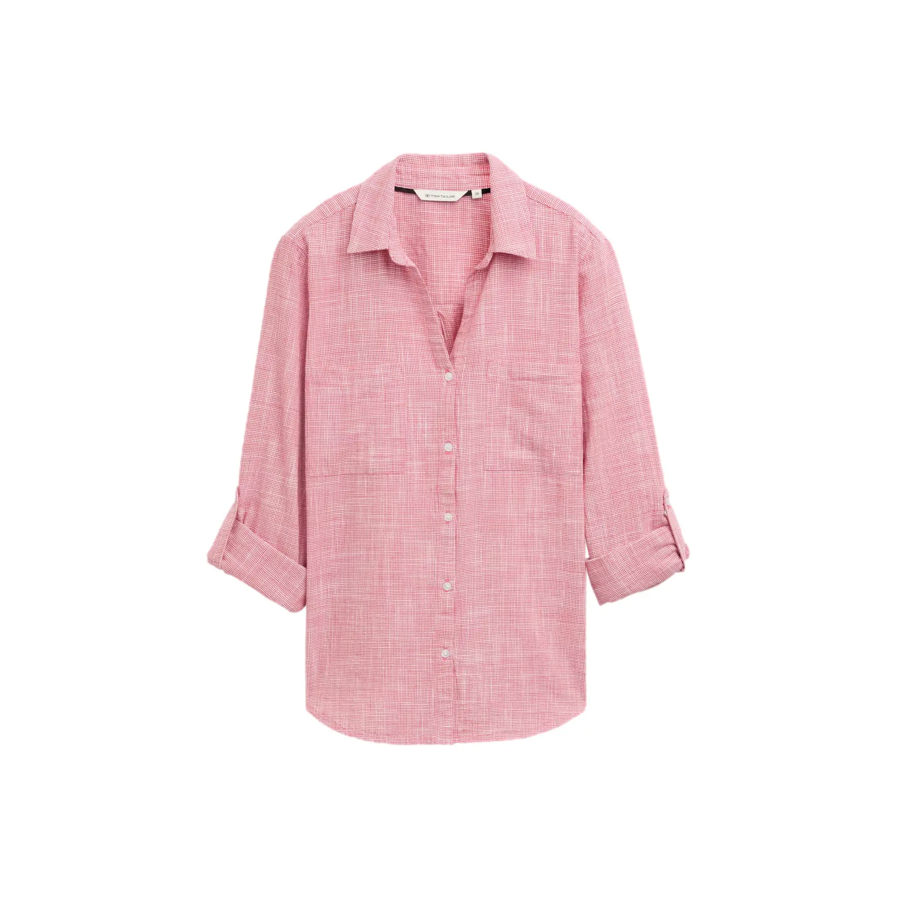 Bluse mit Brusttaschen für Frauen Tom Tailor