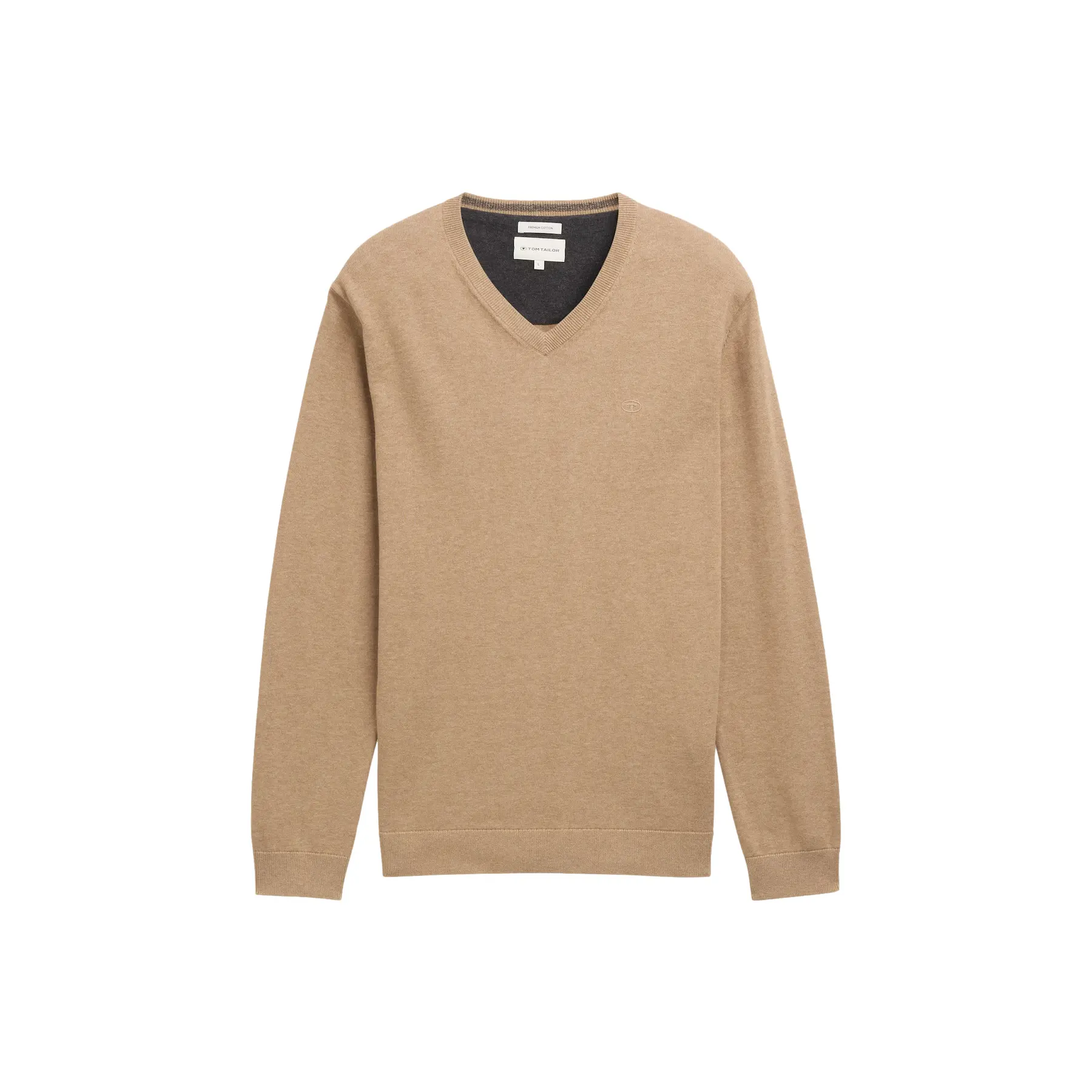 Basic V-neck Pullover Tom Tailor