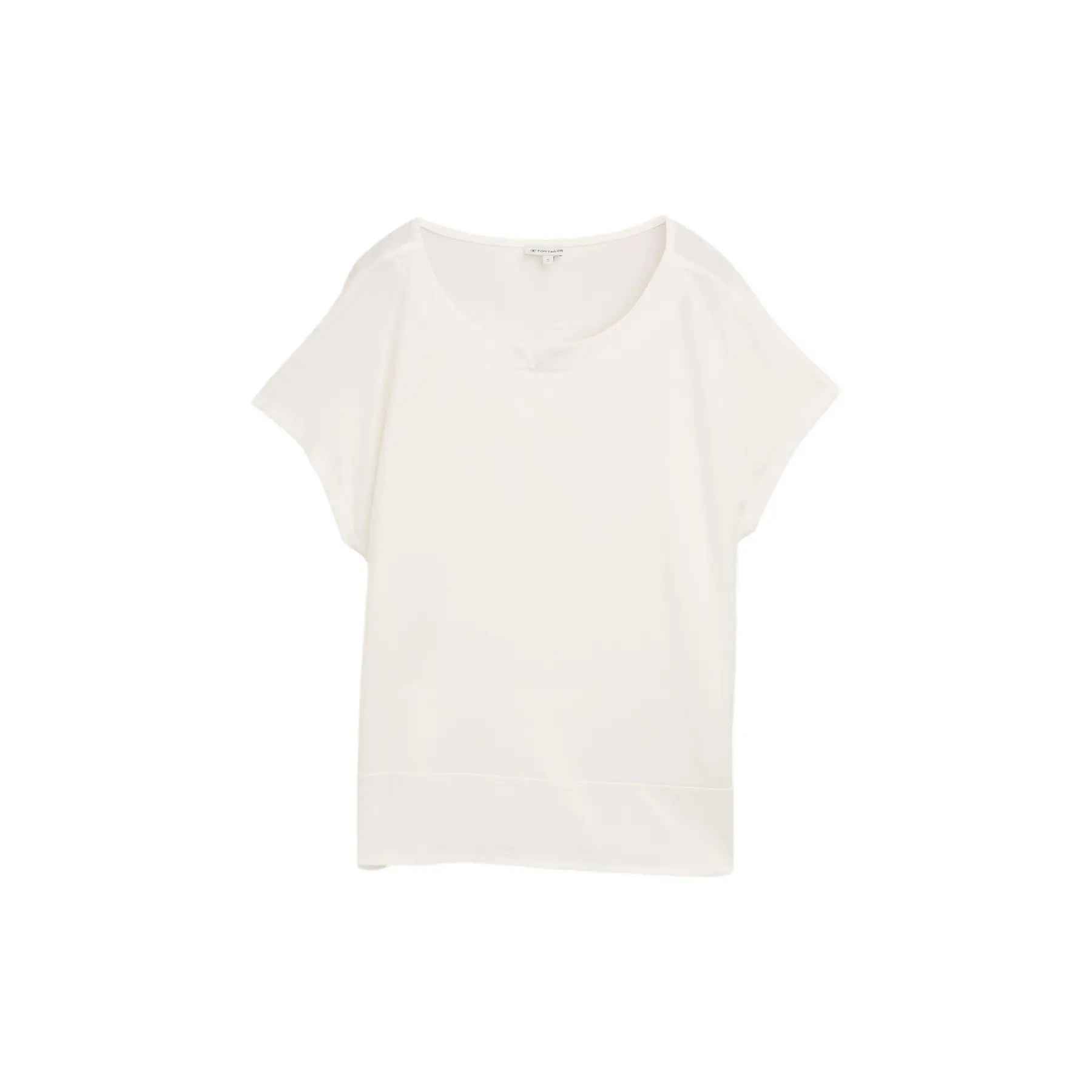 Women's Blouse With A Small Split Tom Tailor