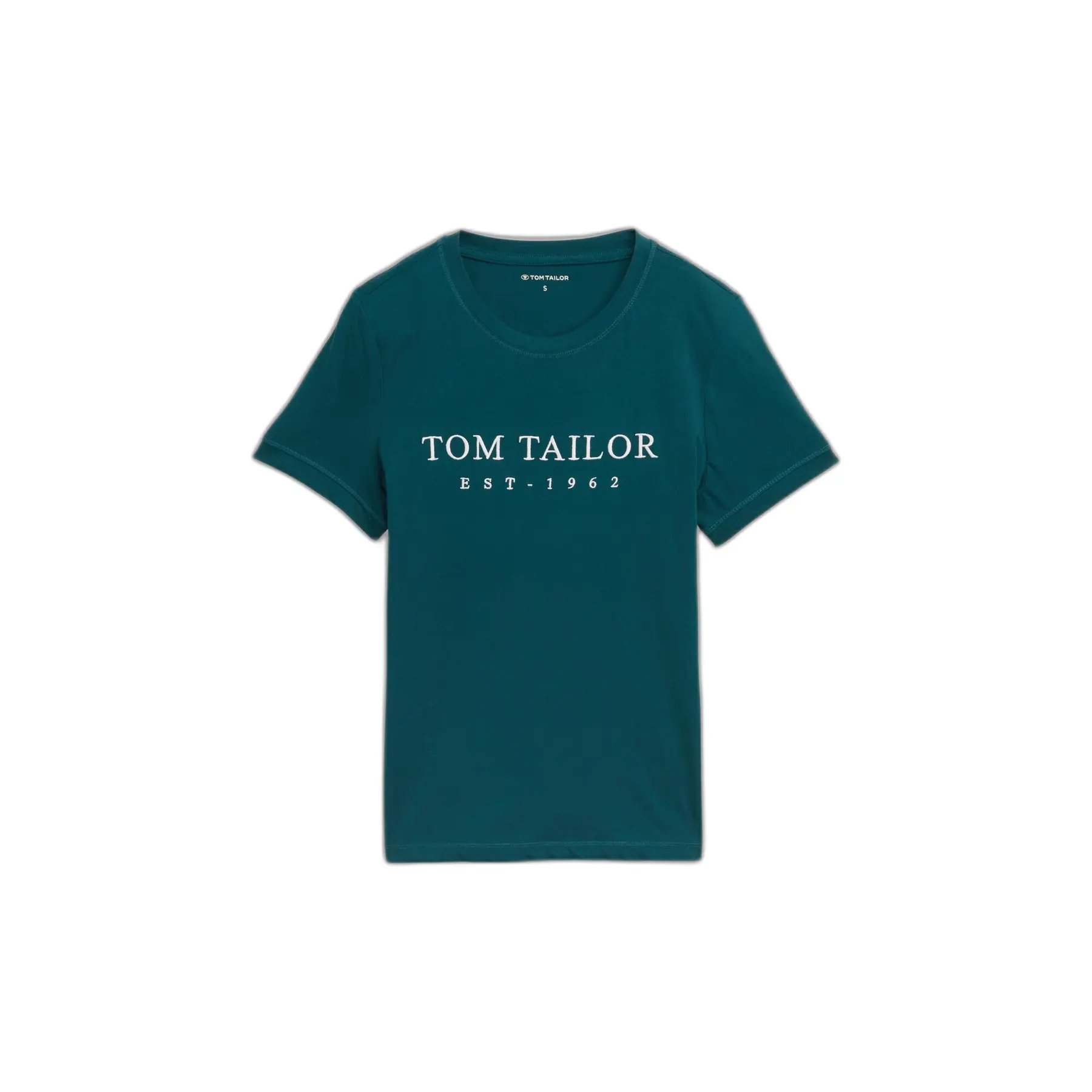 Women's Embroidered Logo T-shirt Tom Tailor