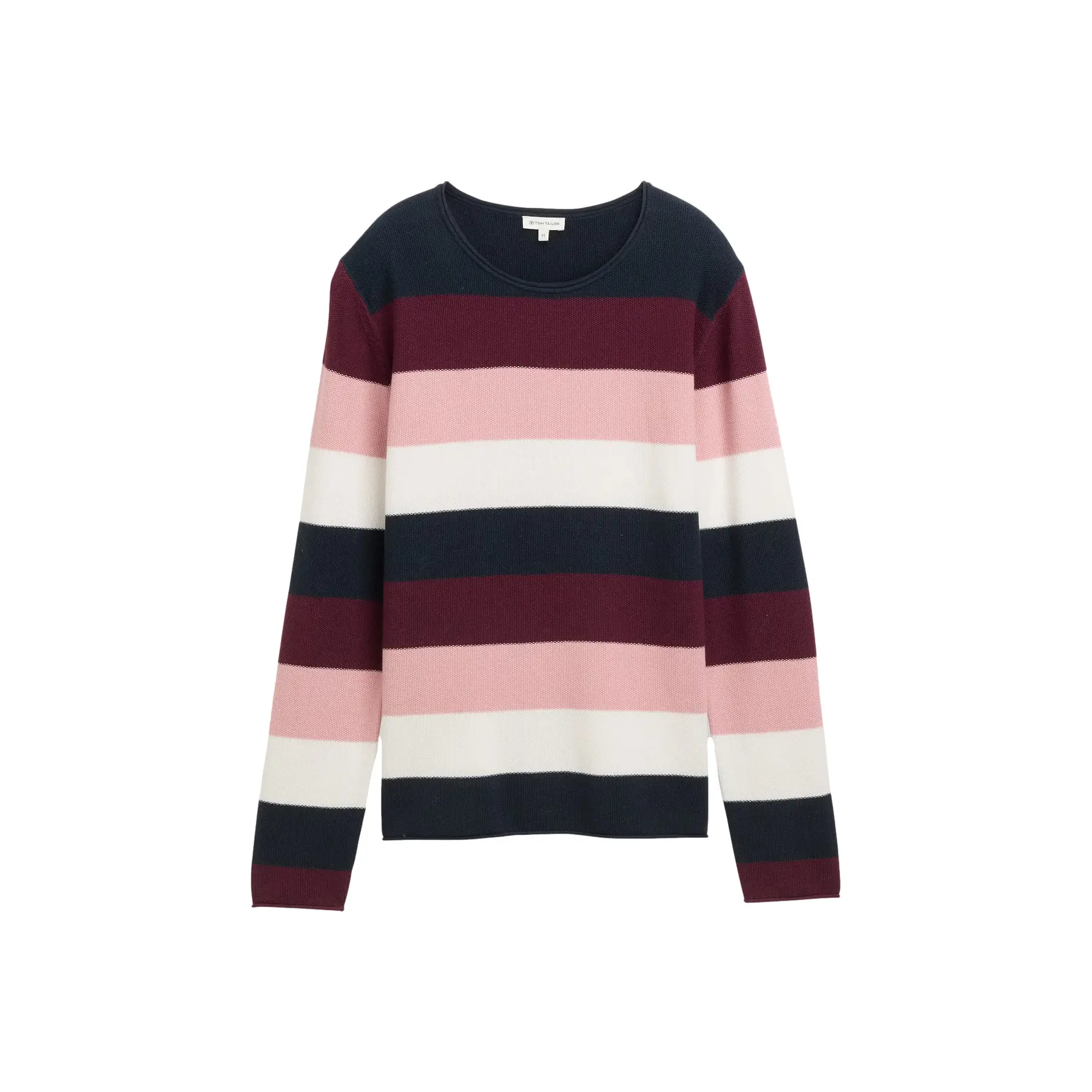 Women's Knit Crew Neck Pullover Tom Tailor
