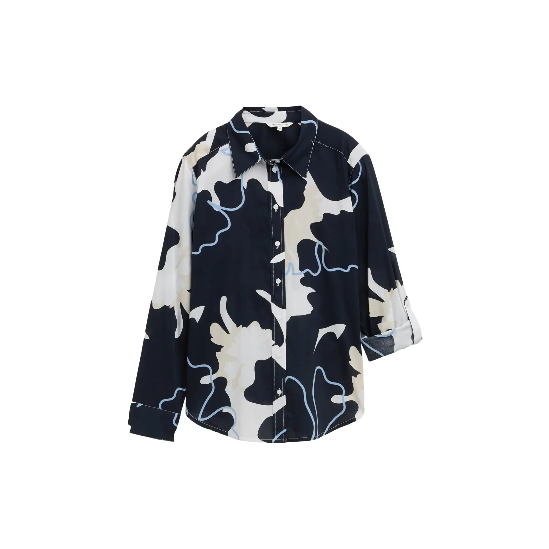 Women’s Long Sleeve Shirt With Printed Patterns Tom Tailor