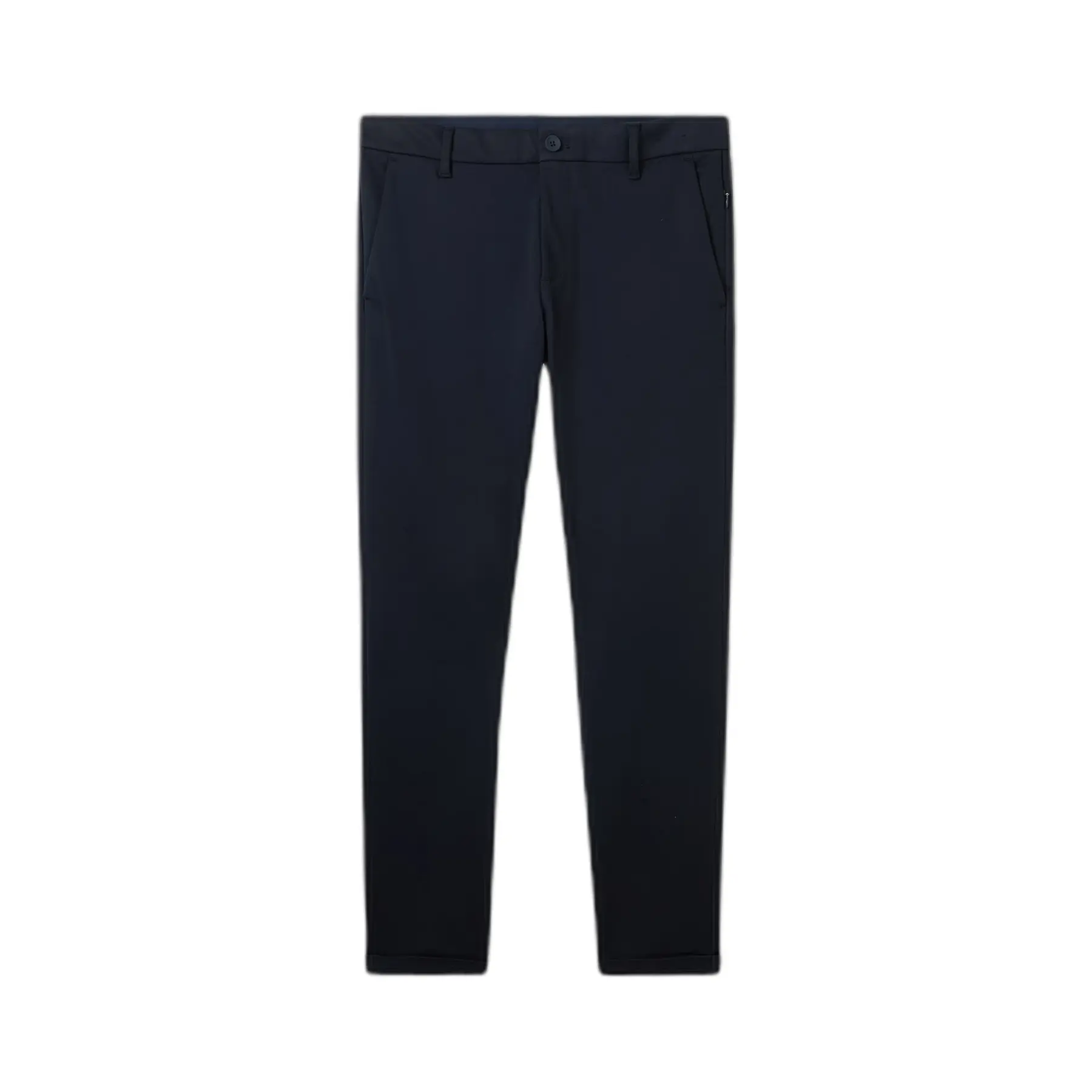 Tom Tailor - TTTRAVIS SLIM chino van piqué jersey - Maat 34/32 - sky captain blue