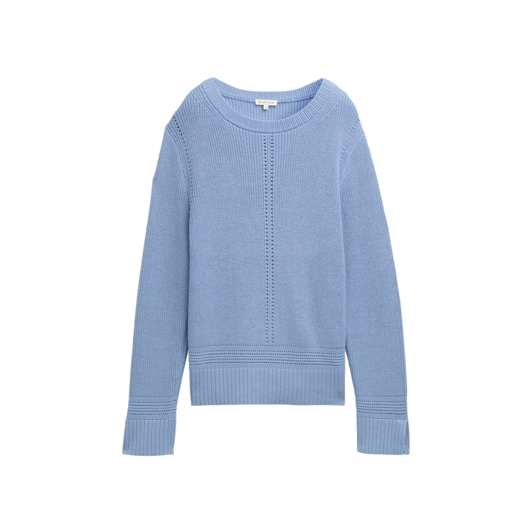 Knit Jumper With Slit Details For Women Tom Tailor