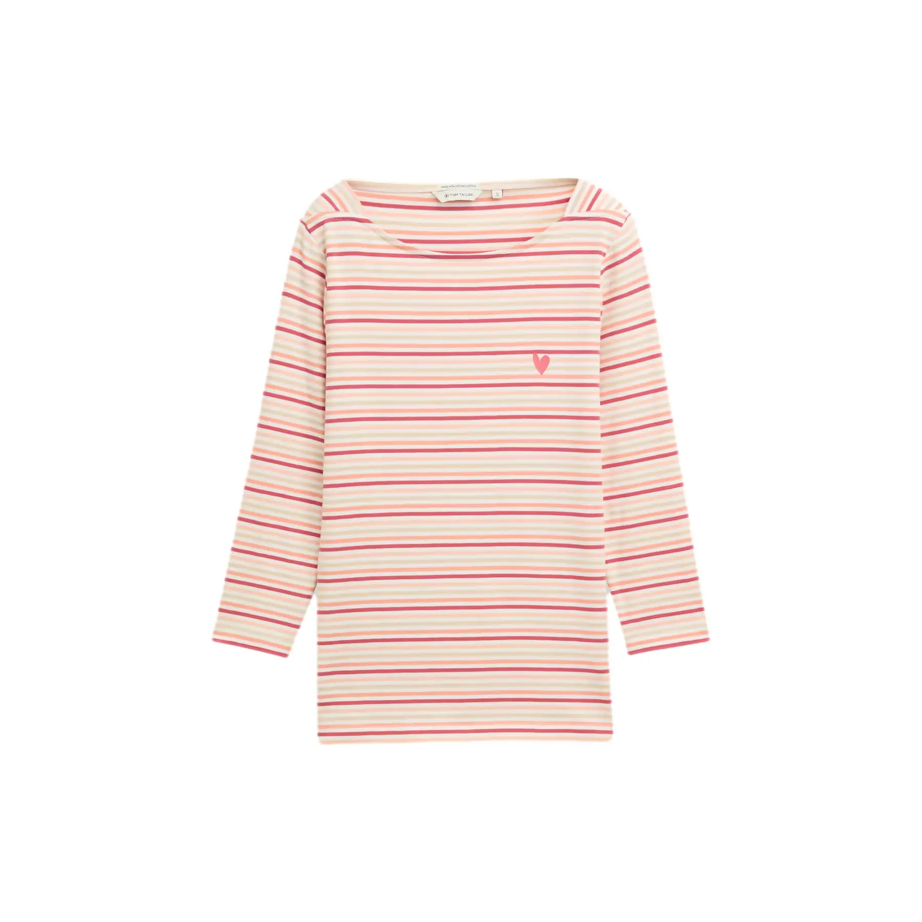 Women's Long-sleeved Sailor T-shirt Tom Tailor