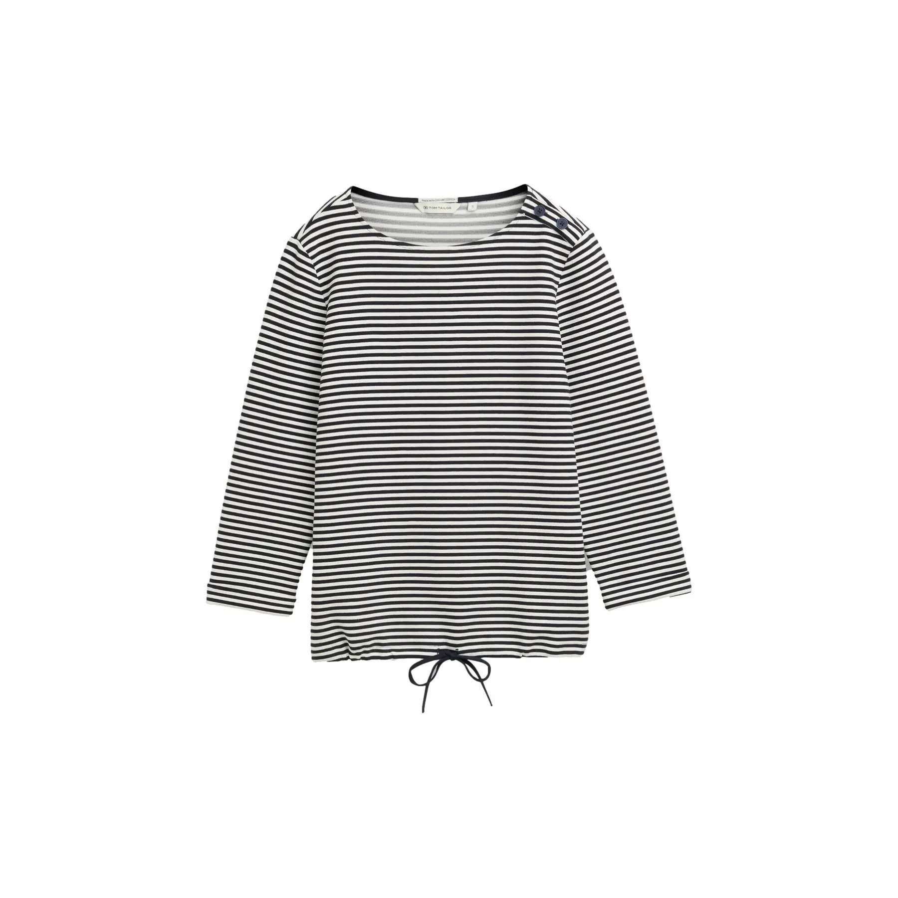 Women's Long-sleeved Sailor T-shirt Tom Tailor