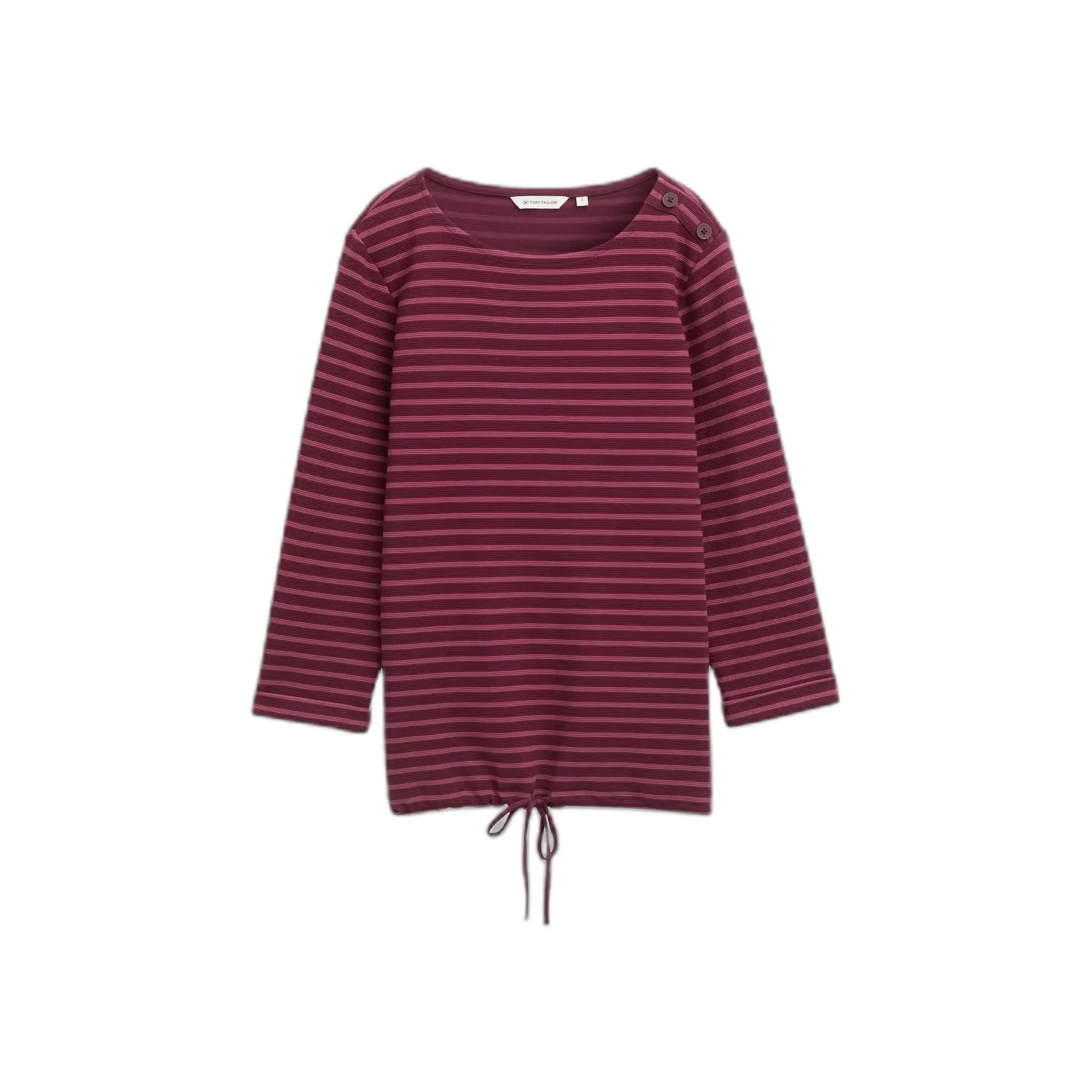 Women's Long-sleeved Sailor T-shirt Tom Tailor