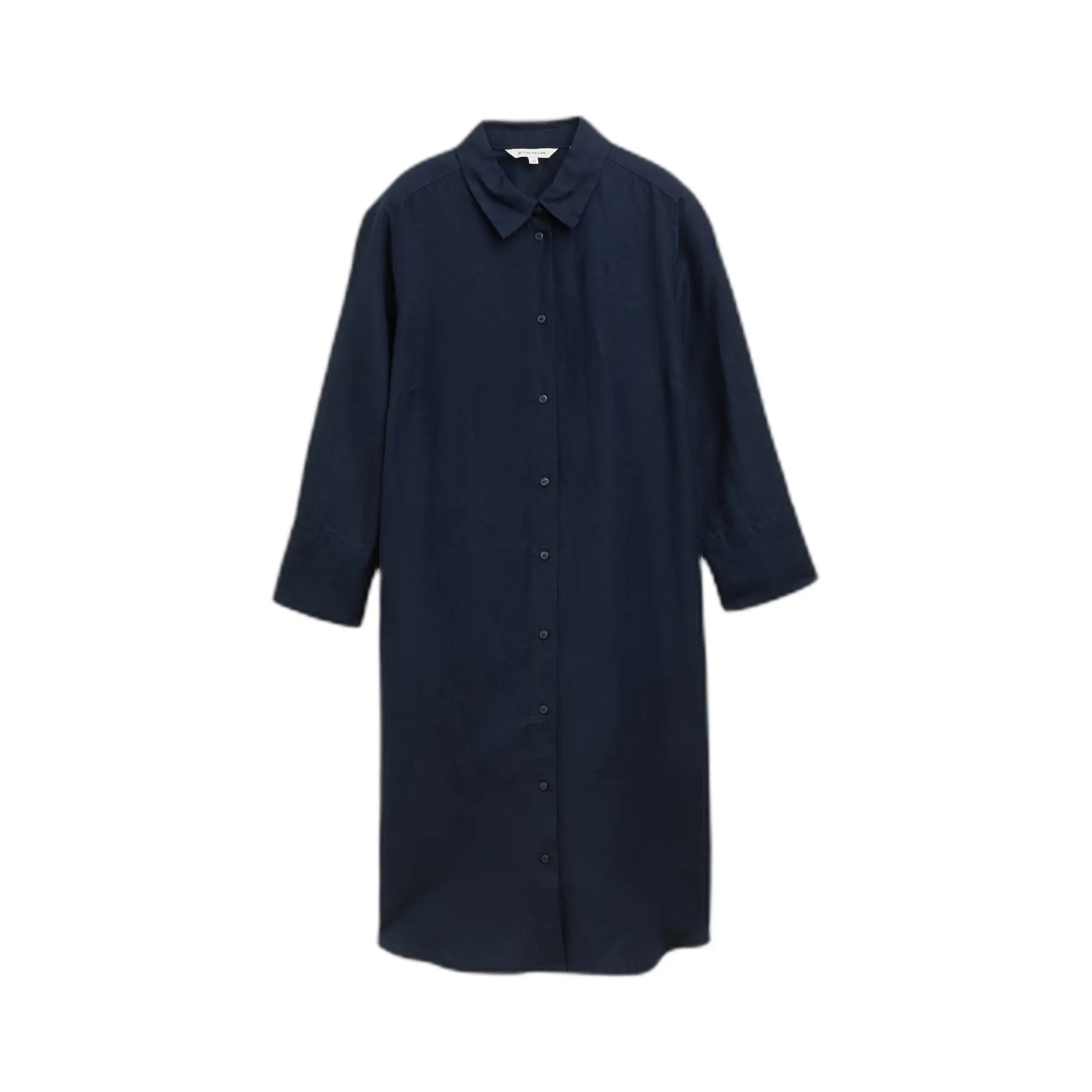 Hemdblusenkleid Aus Leinen, Damen Tom Tailor