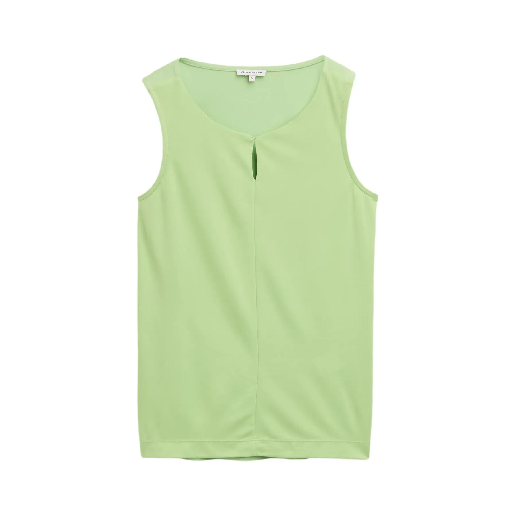 Tanktop mit Rundhalsausschnitt, Damen Tom Tailor