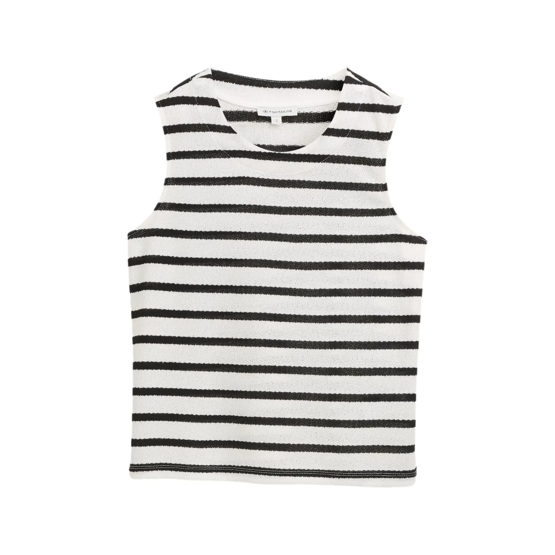 Damen Rundhals-Stricktanktop Tom Tailor