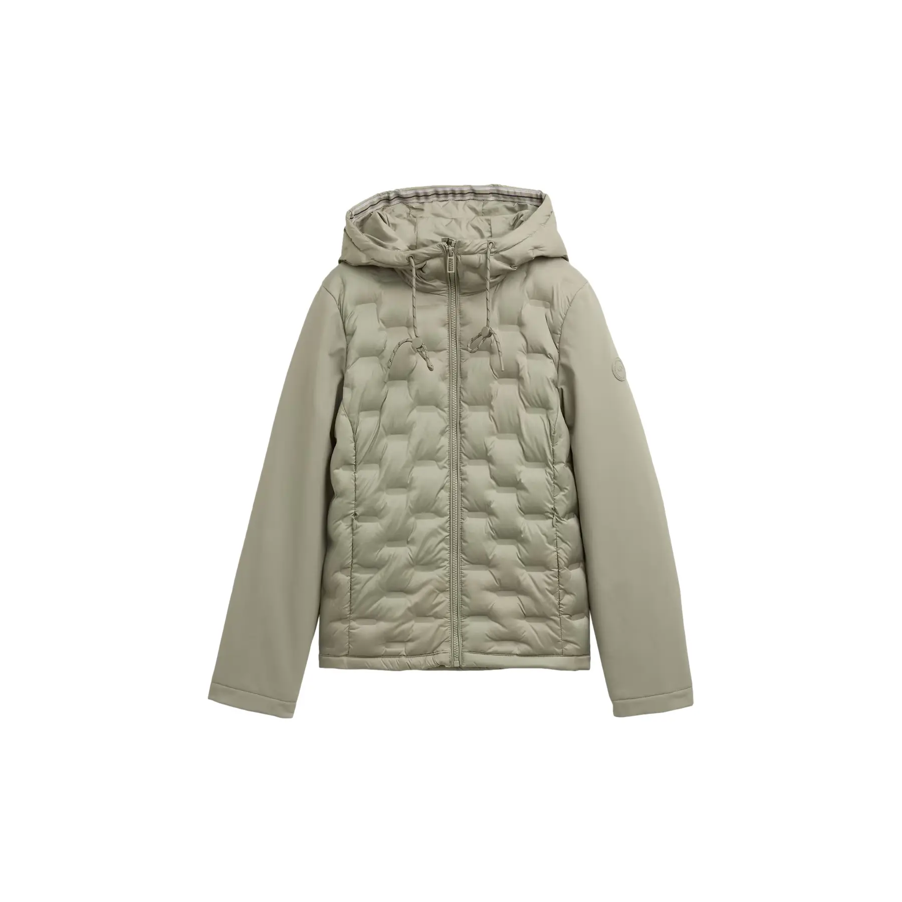 Daunenjacke Mit Kapuze, Damen Tom Tailor Hybrid