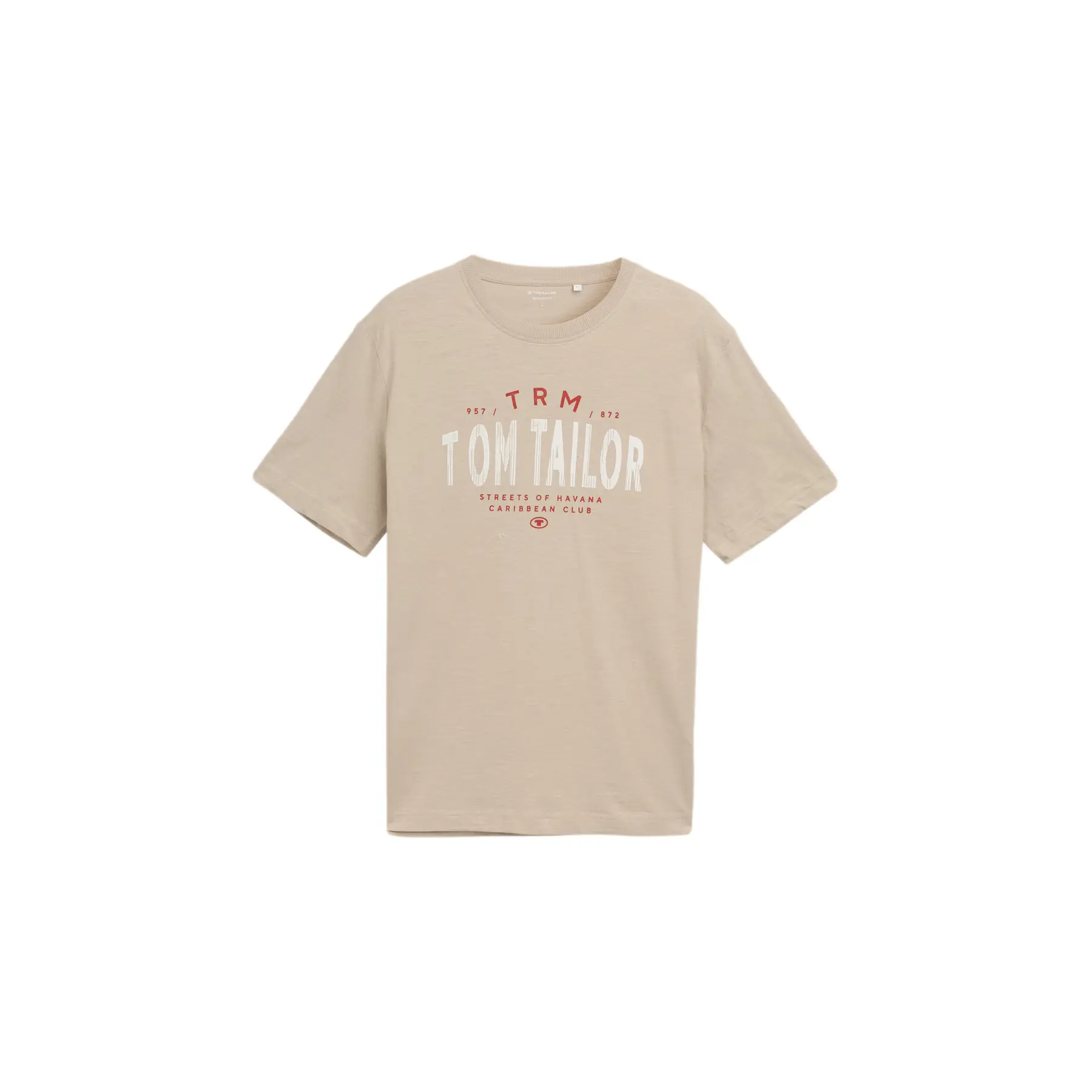 Flammé T-Shirt mit Druck Tom Tailor