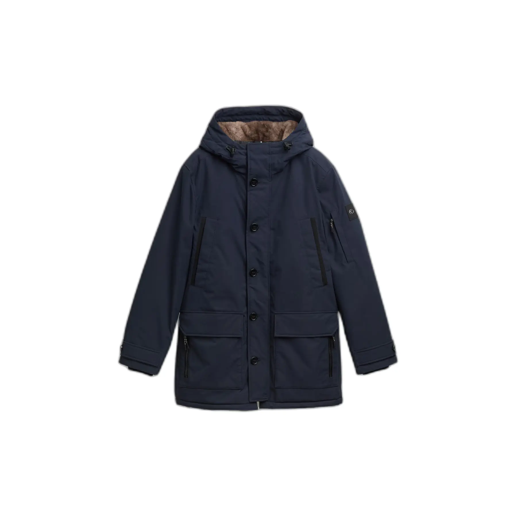 Water-Resistant Hooded Parka Tom Tailor
