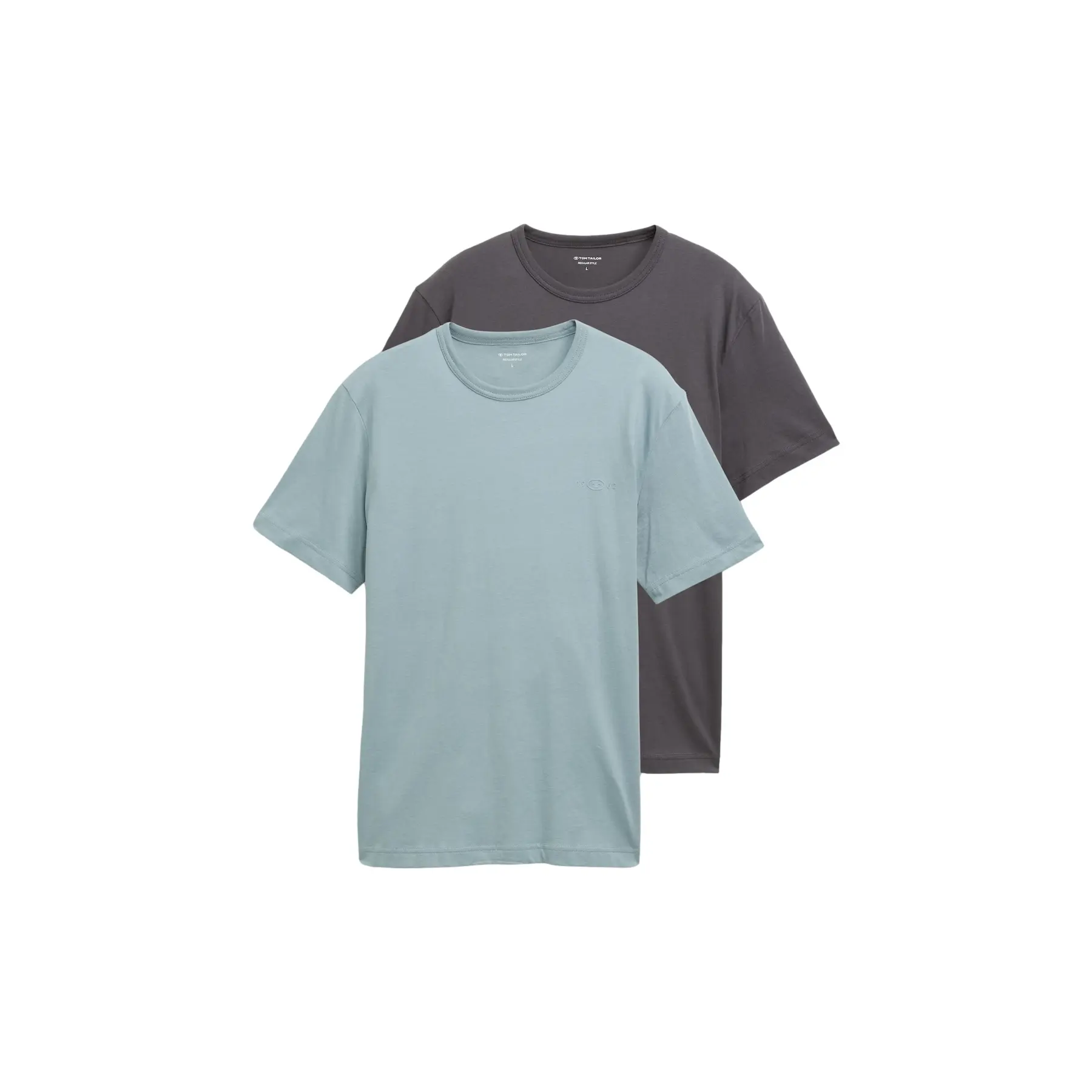 Cotton T-shirt With A Logo Tom Tailor (x2)