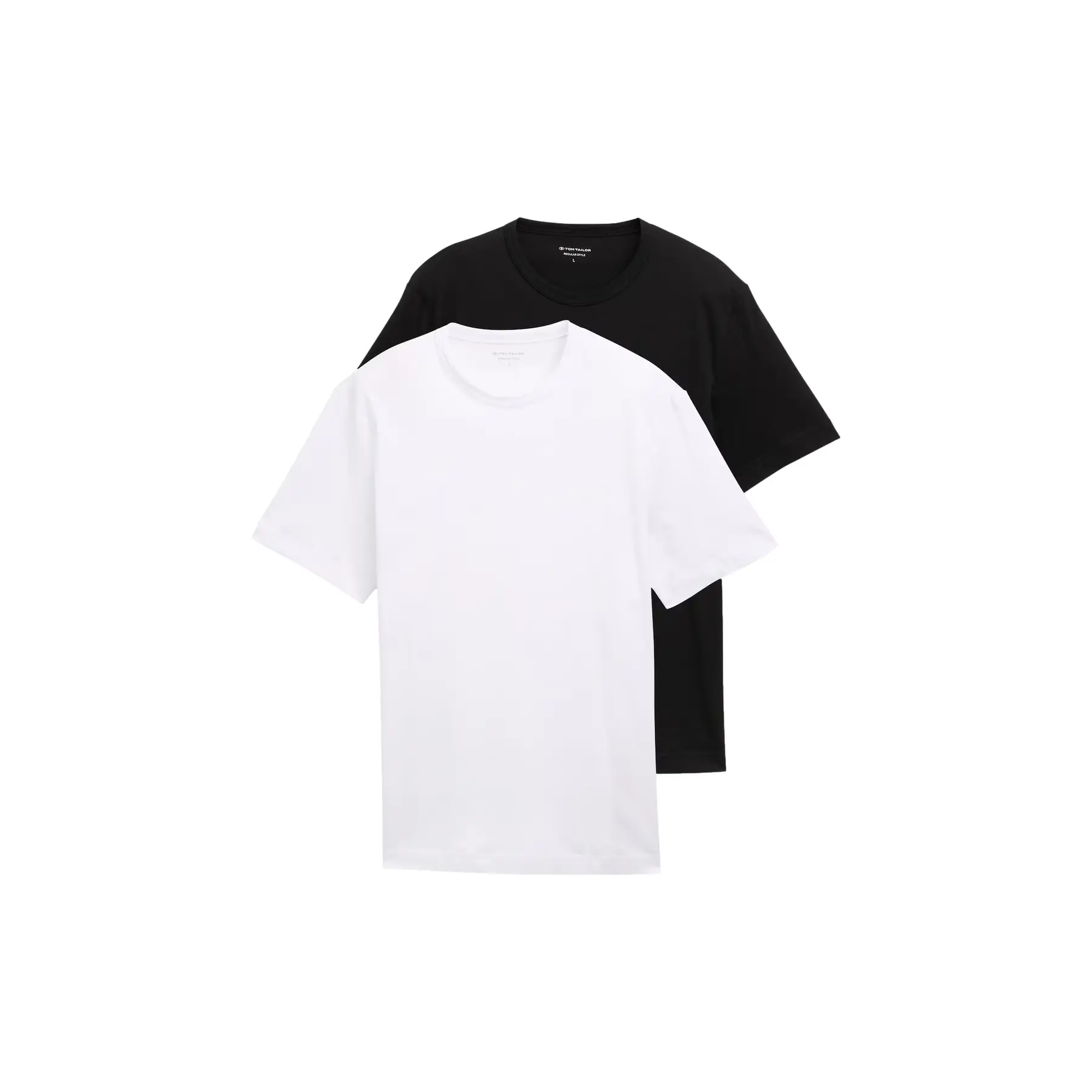 Cotton T-shirt With A Logo Tom Tailor (x2)