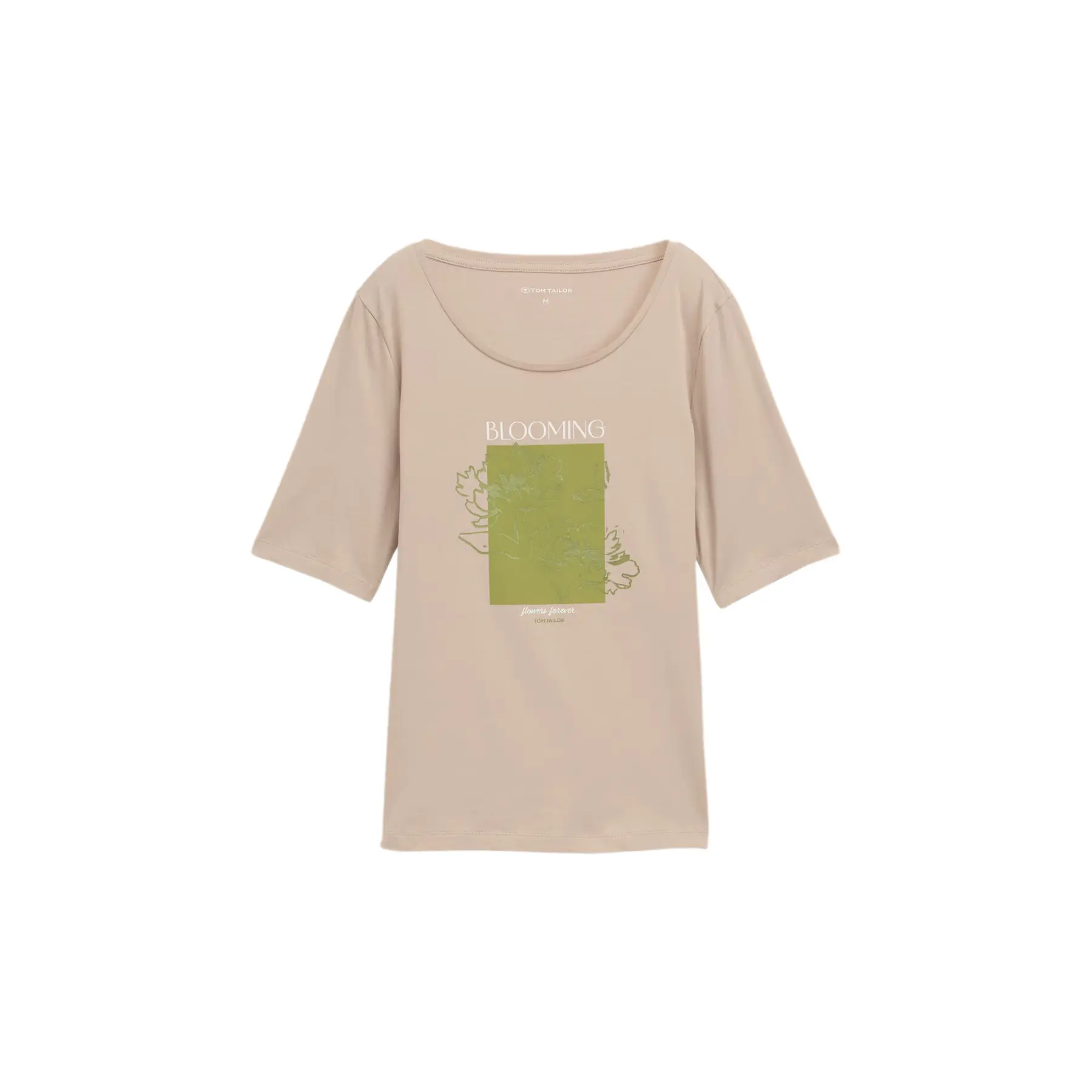 Basic Printed T-shirt For Women Tom Tailor