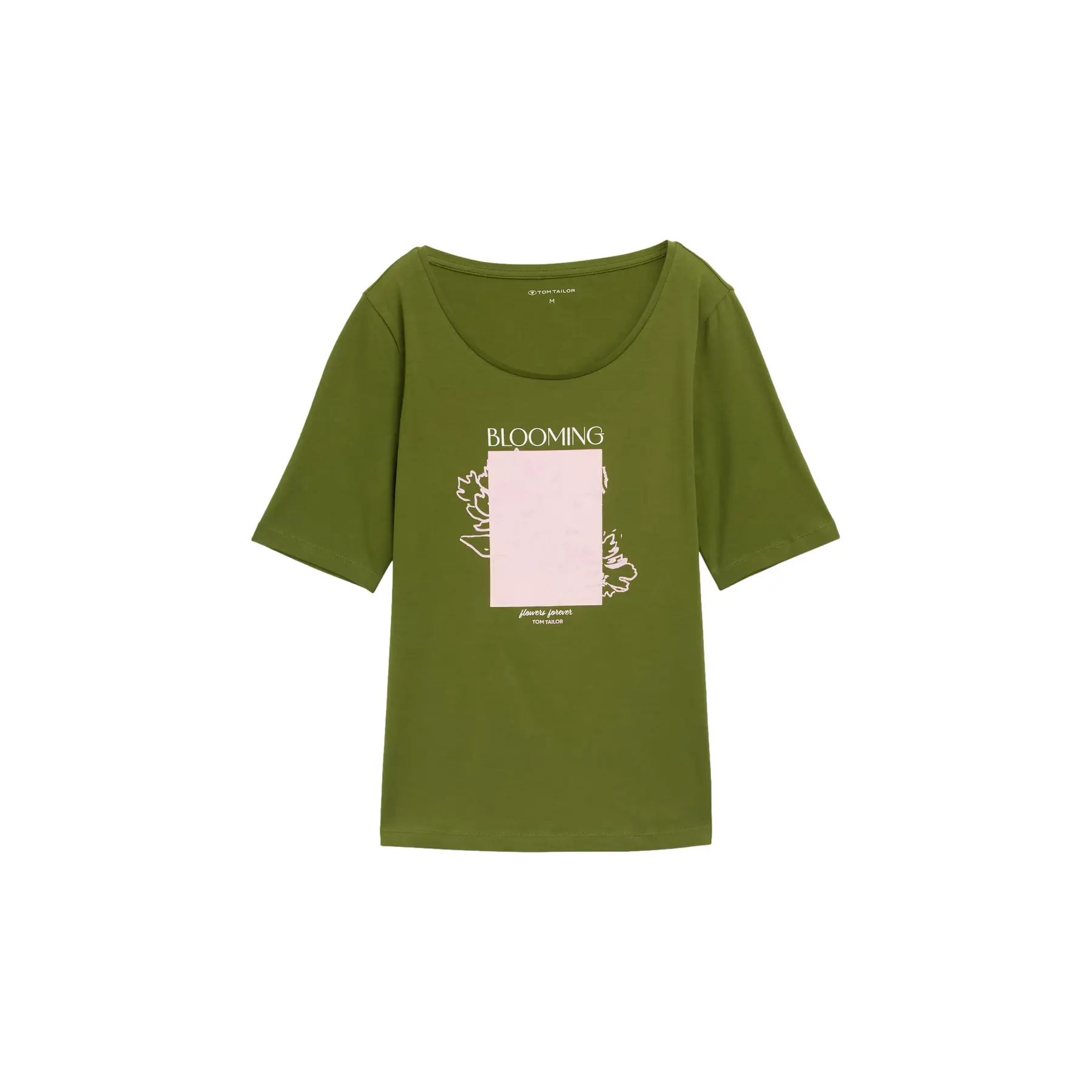 Basic Printed T-shirt For Women Tom Tailor