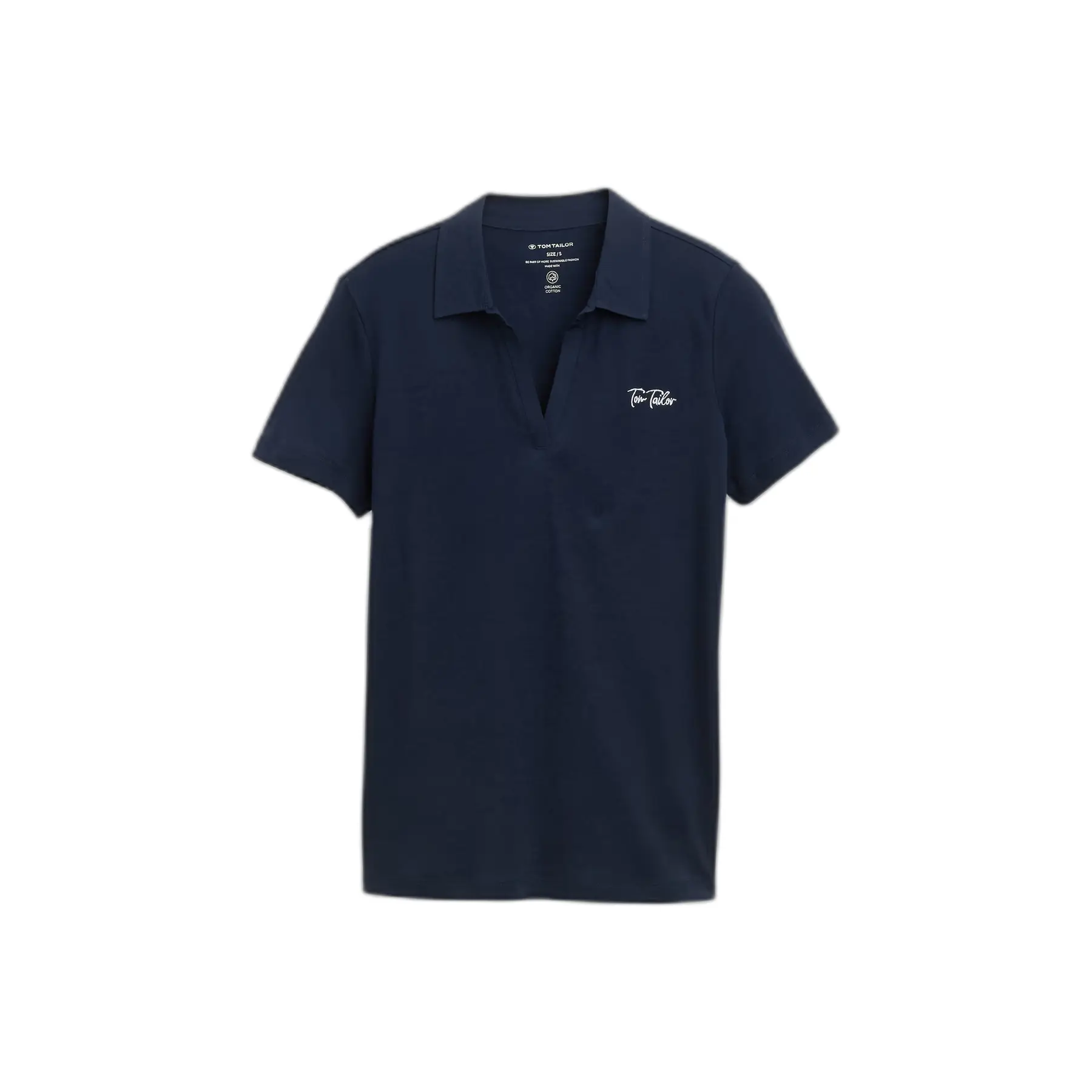 Poloshirt mit gesticktem Logo für Damenen Tom Tailor Basic