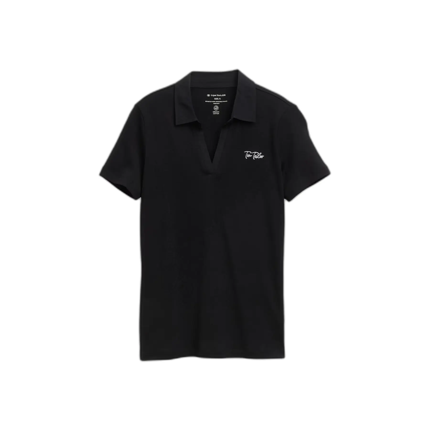 Poloshirt mit gesticktem Logo für Damenen Tom Tailor Basic