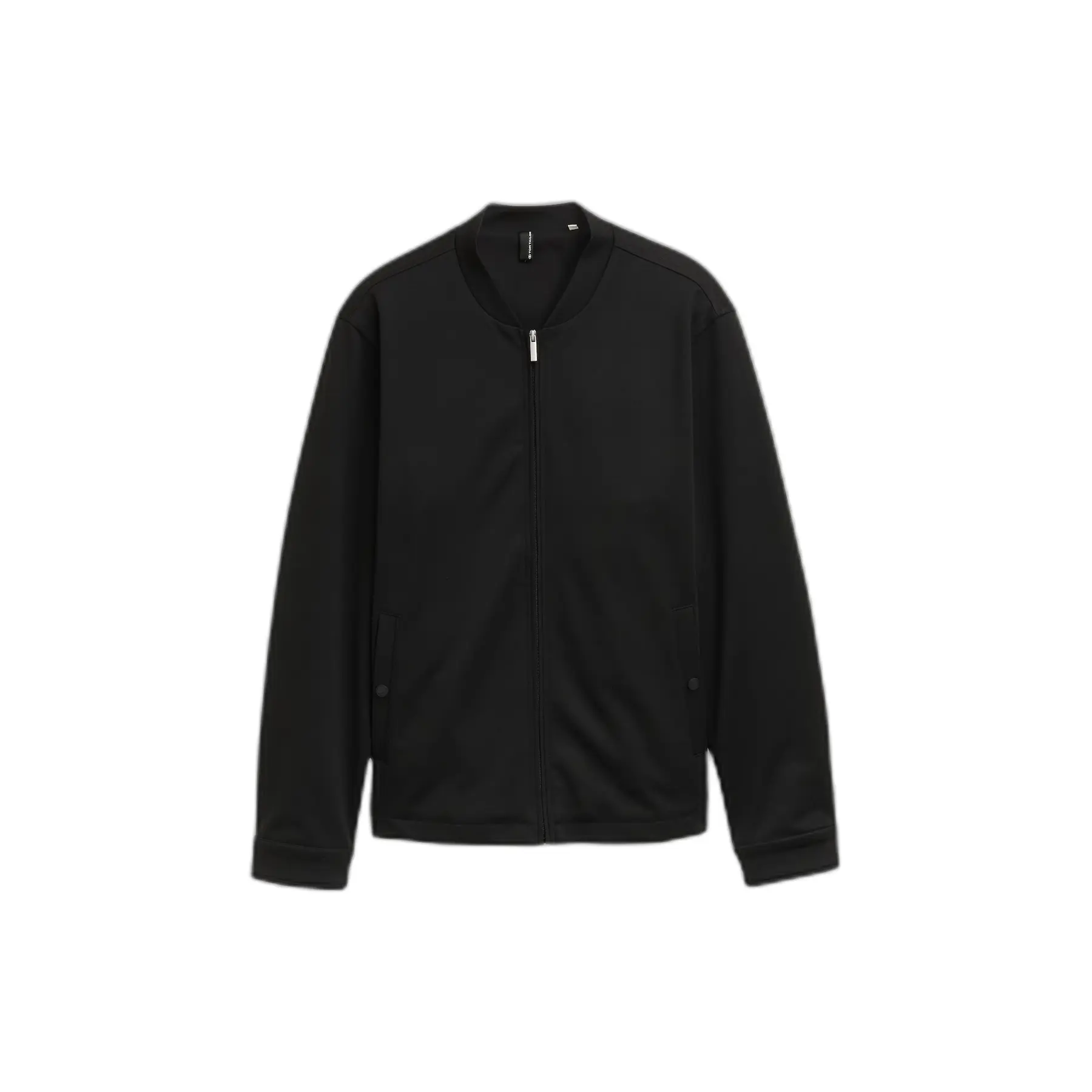 Zipped Pique Bomber Jacket Tom Tailor