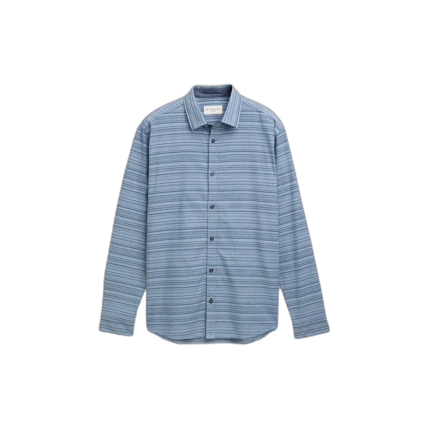 Langarmshirt mit unregelmäßigen Streifen Tom Tailor