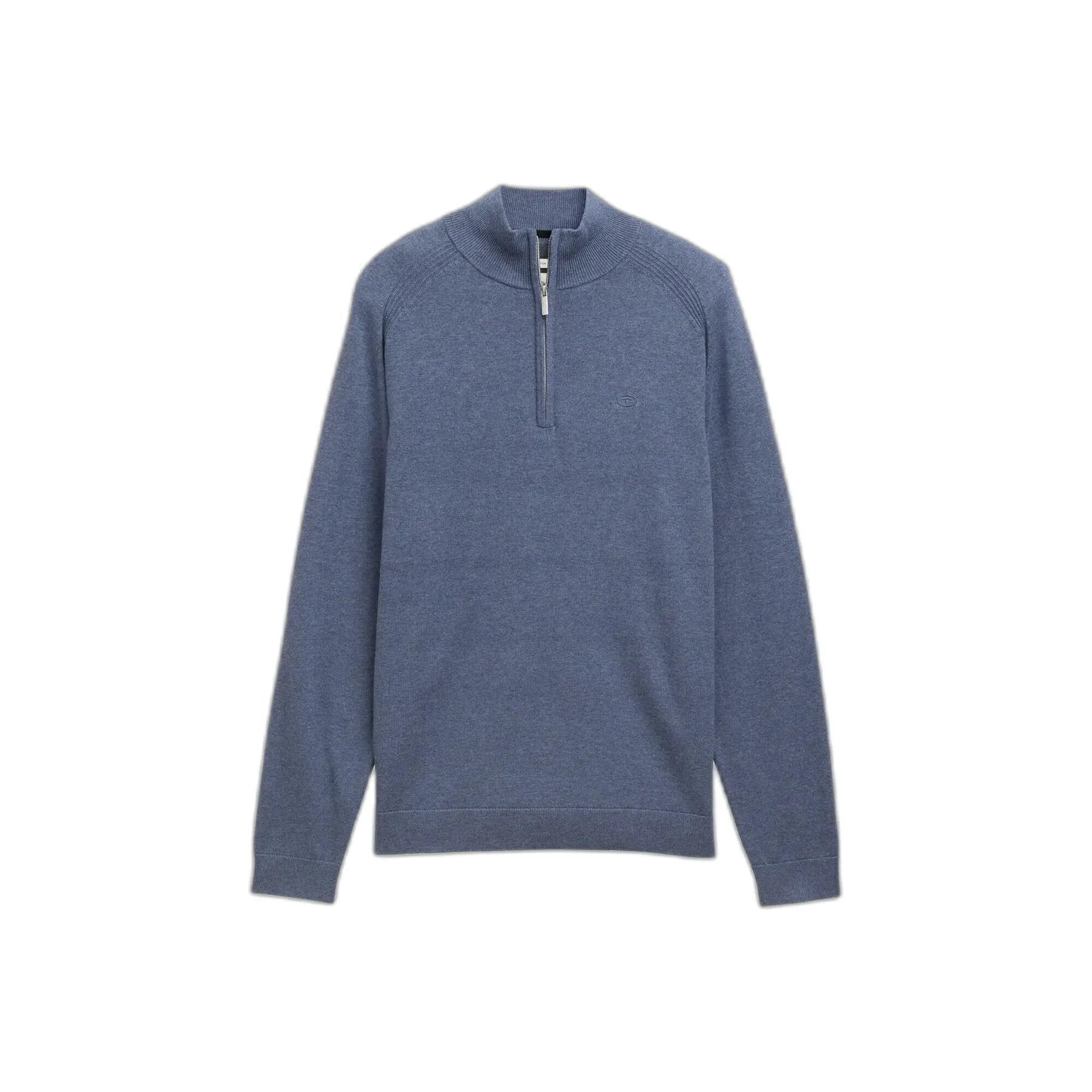 3x4 Zip-Up High Neck Jumper Tom Tailor