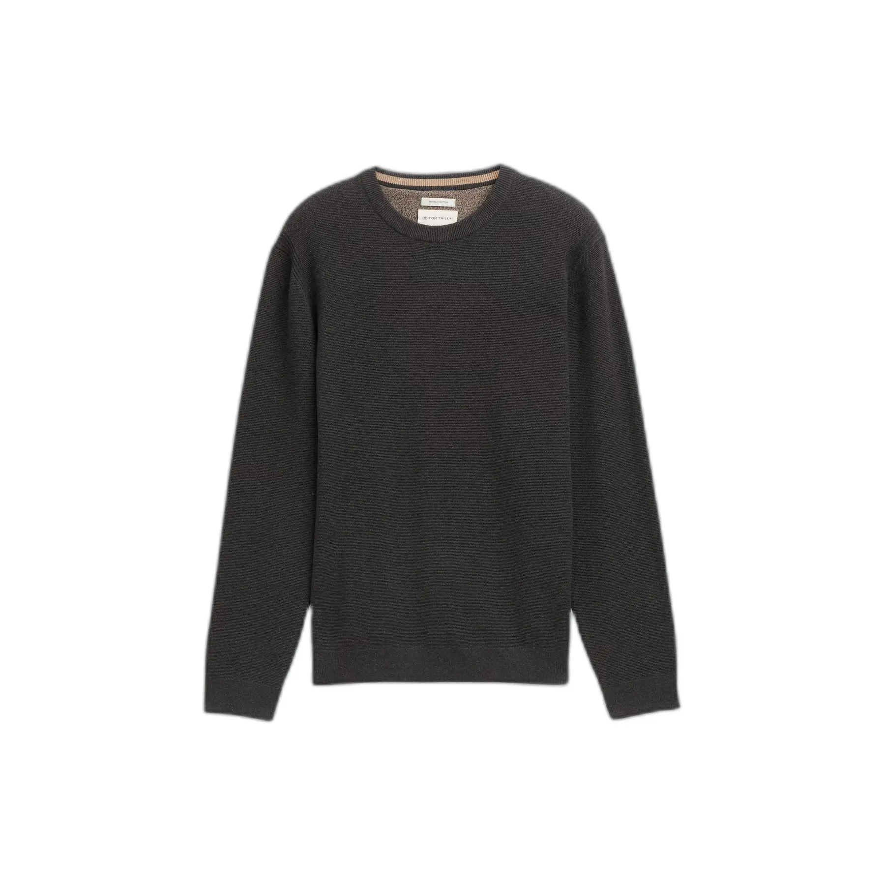 Basic Structured Pullover Tom Tailor