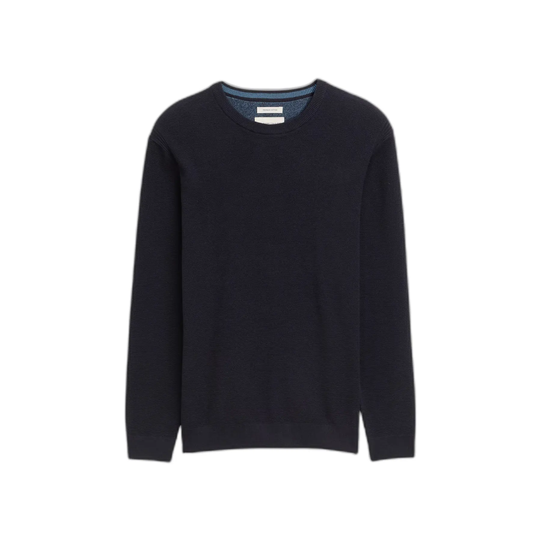 Basic Structured Pullover Tom Tailor