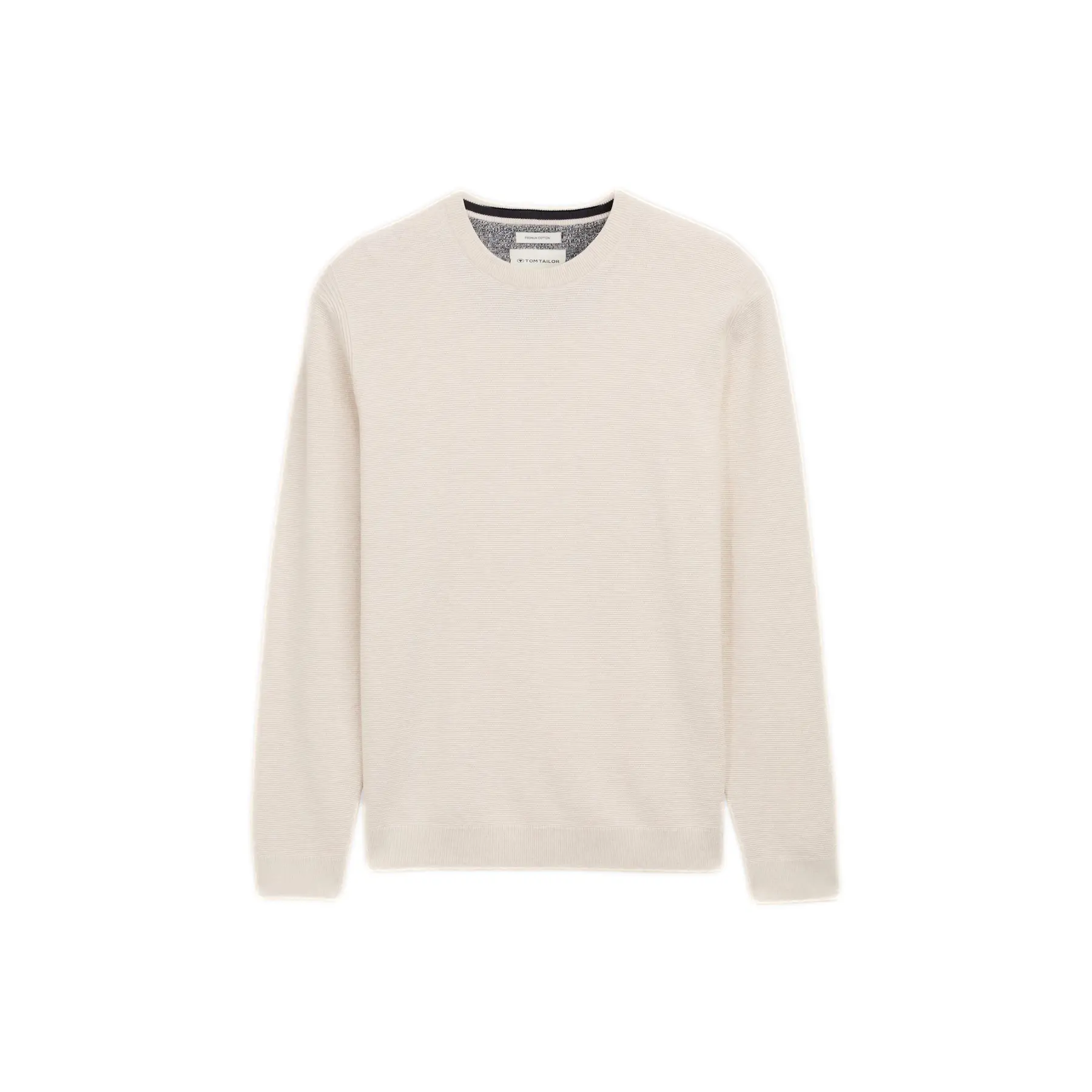 Basic Structured Pullover Tom Tailor