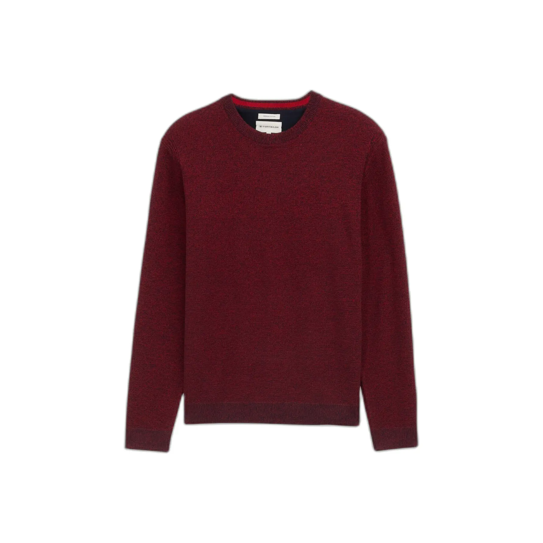 Basic Structured Pullover Tom Tailor
