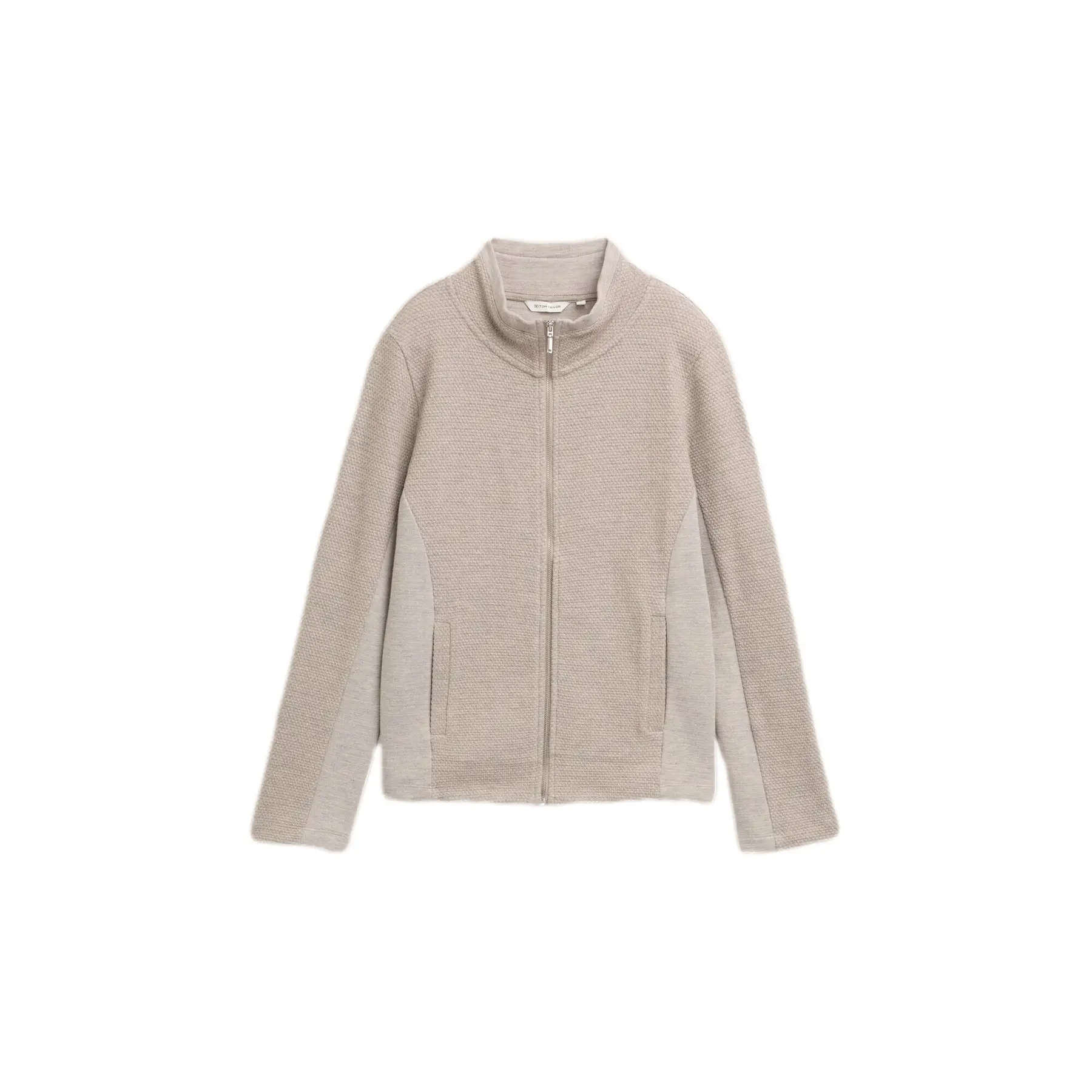 Women's Fleece Zip Sweatshirt Tom Tailor