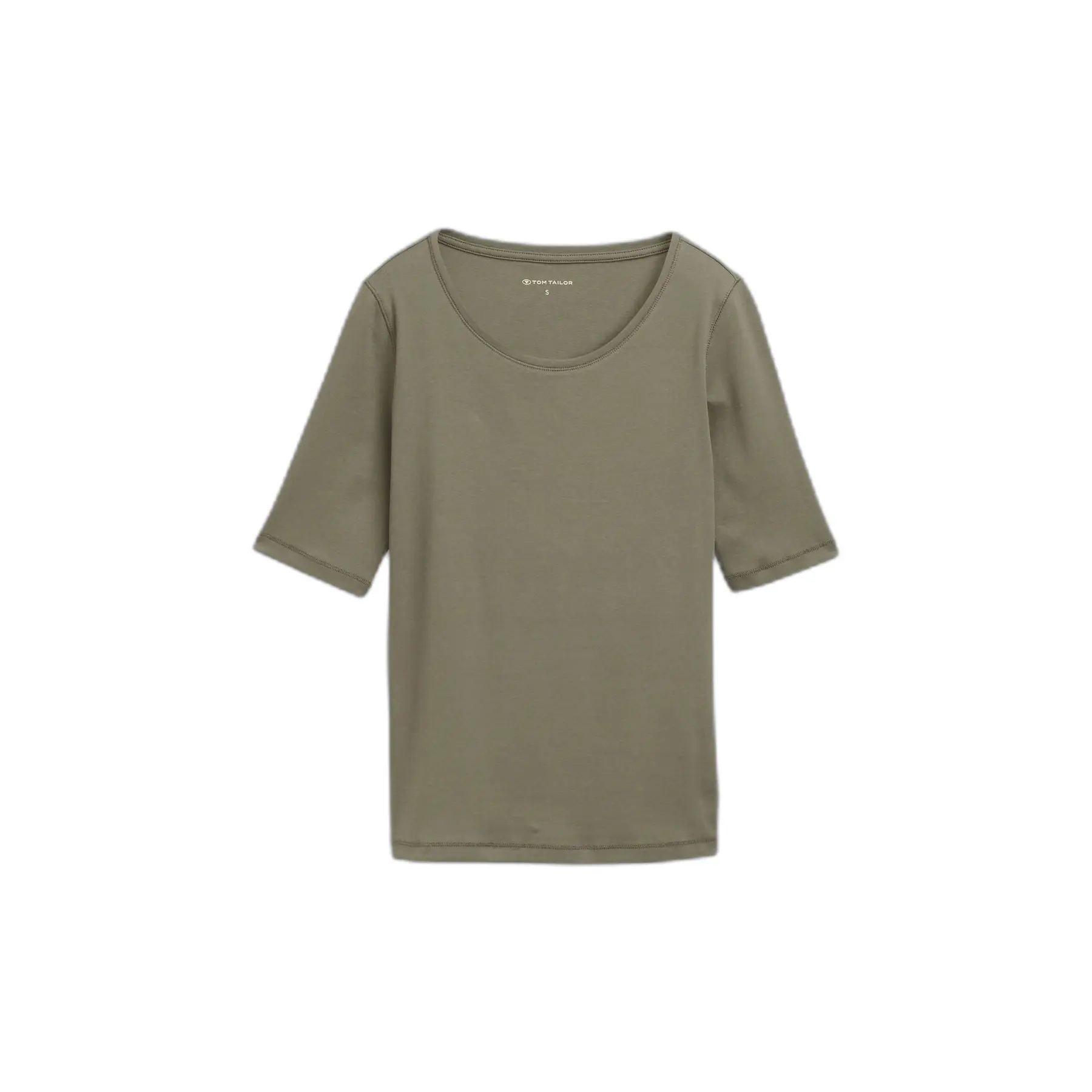 Boat Neck T-Shirt Women Tom Tailor